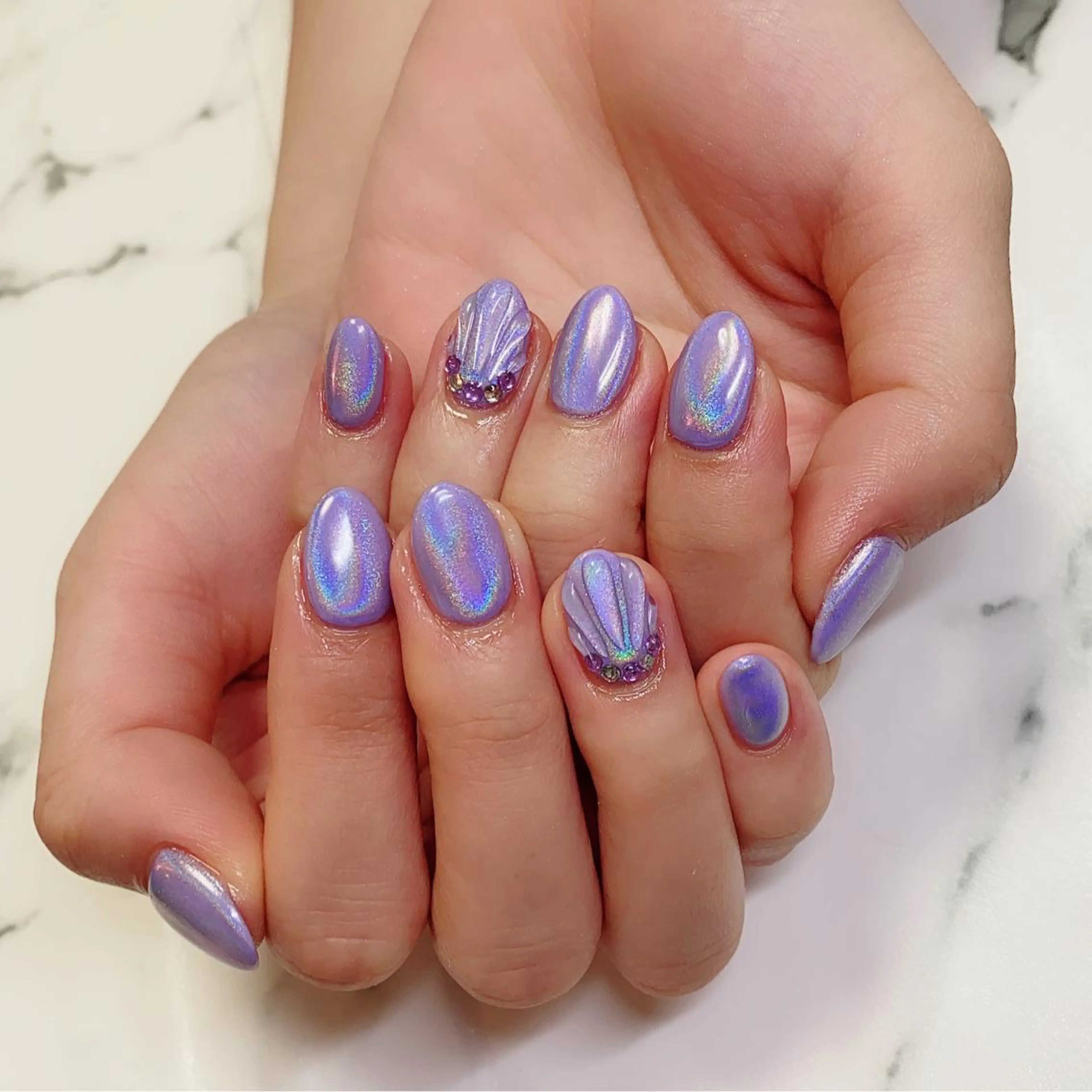 ロング カラー ネイル アートネイル Q Free nailsのネイルデザイン