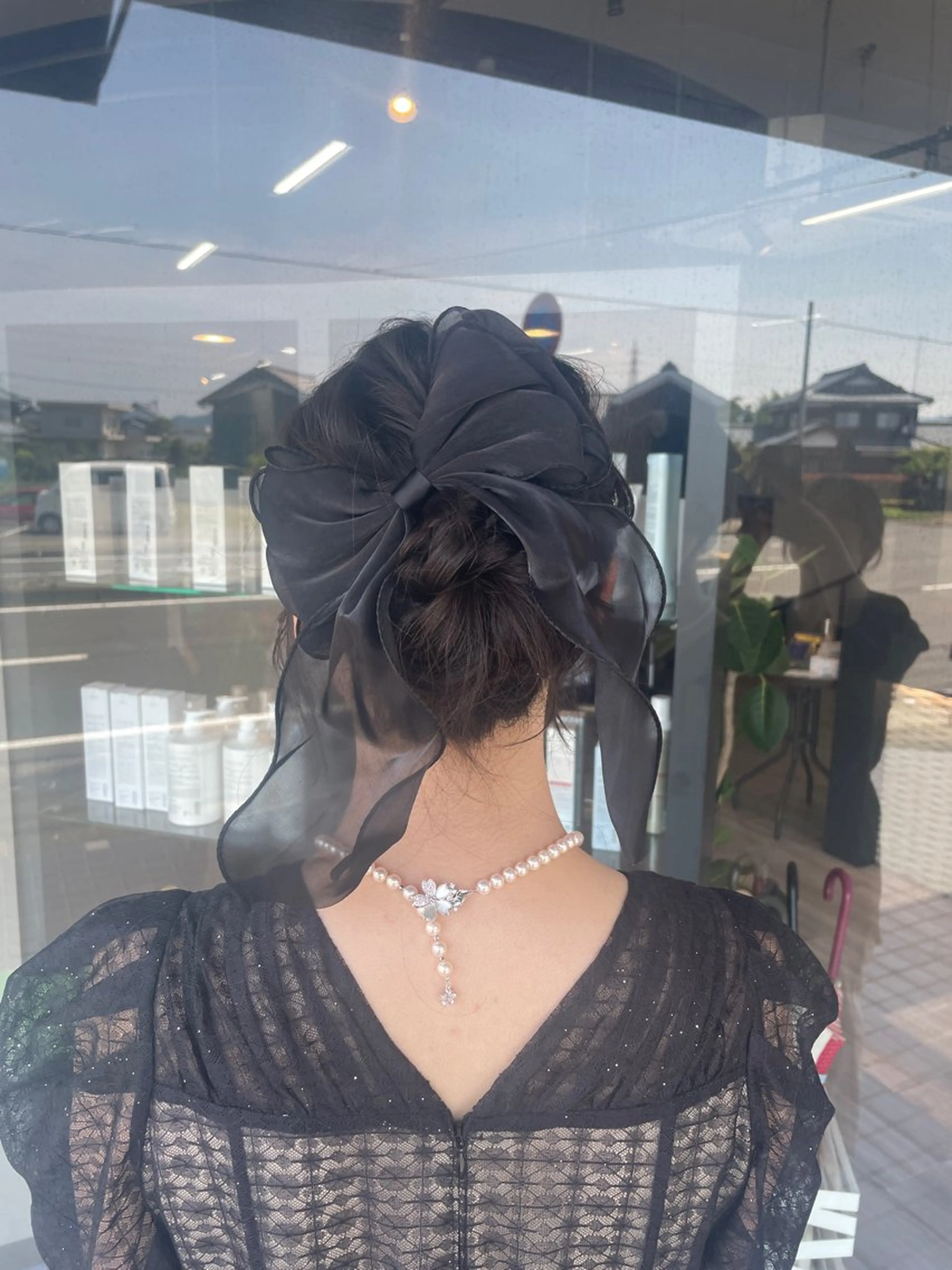 ロング ヘアアレンジ マキノ キョウカのヘアスタイル