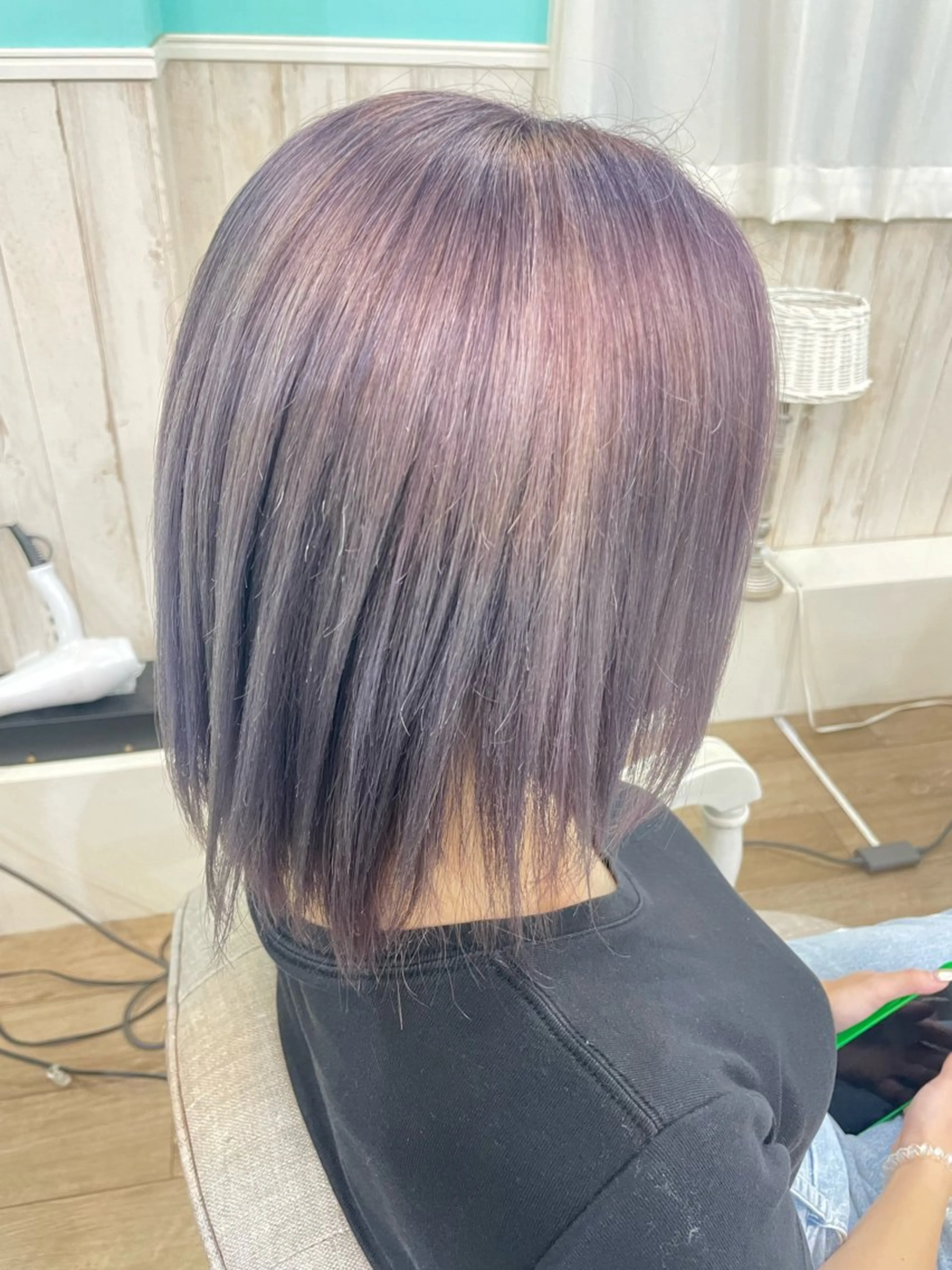 ミディアム ヘアカラー トリートメント 🐆アンドウ チカコ🦓のヘアスタイル