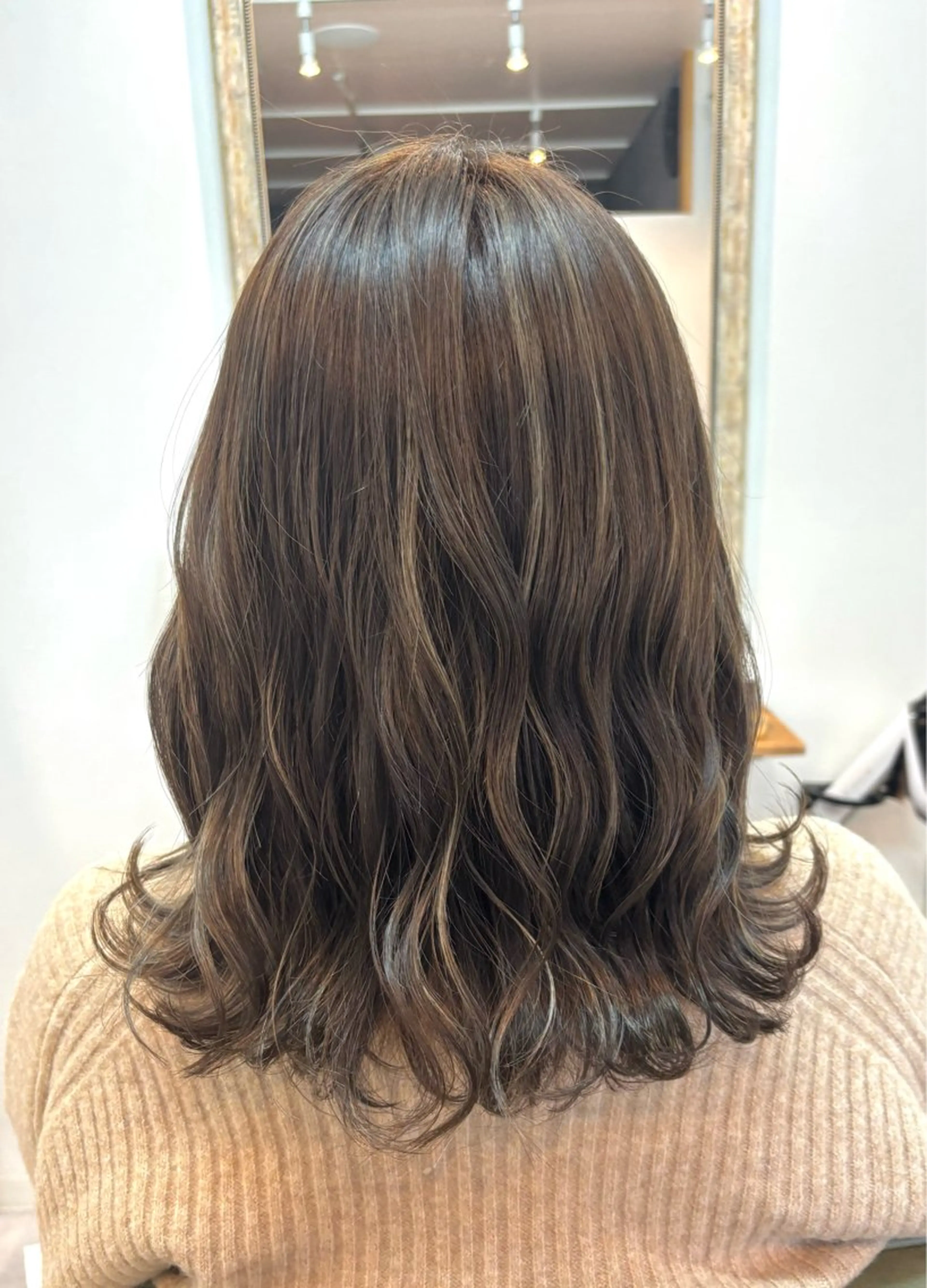 セミロング カラー カット ヘアカラー トリートメント 【enil代表】 杉林和哉のヘアスタイル