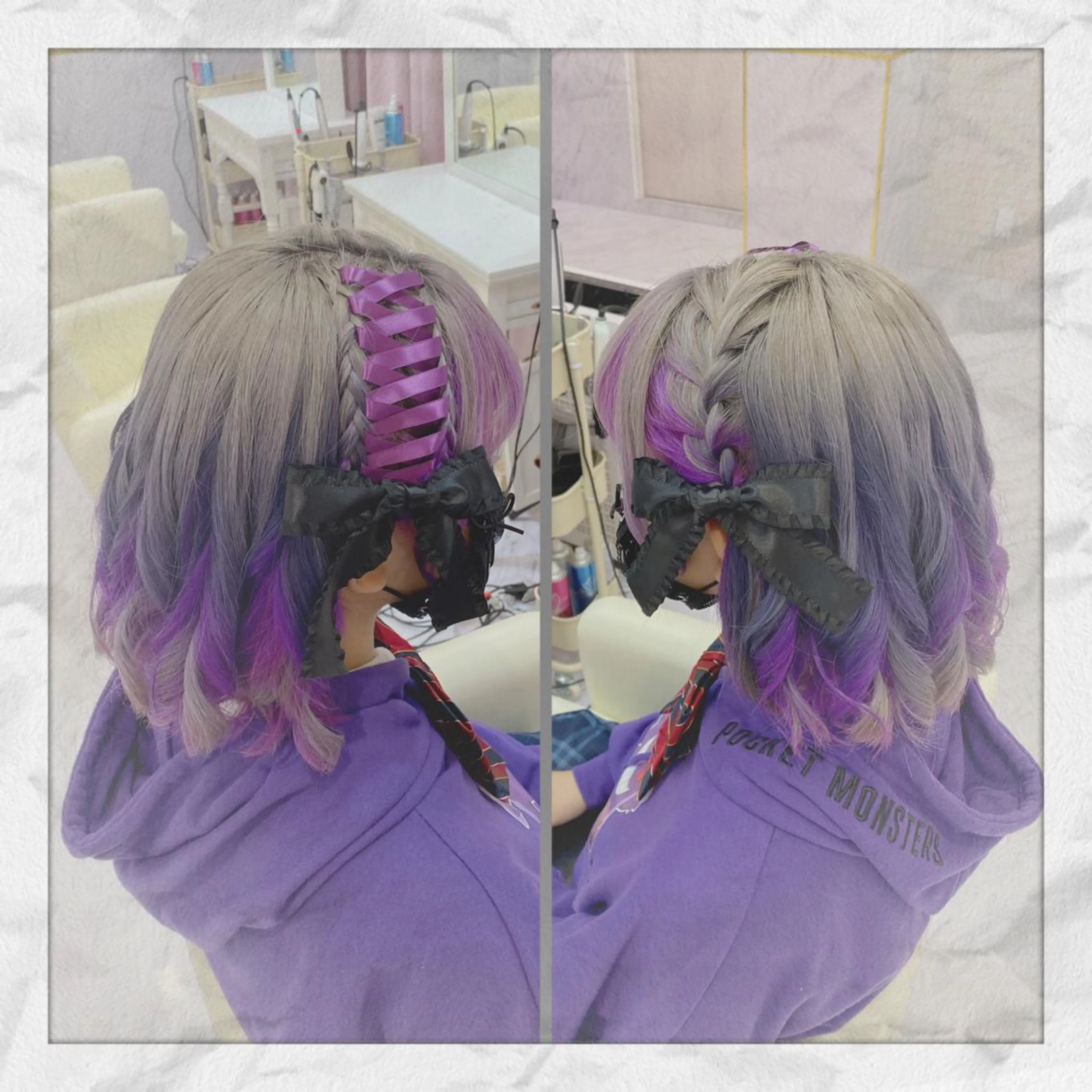 ミディアム ヘアアレンジ ヘアセット ヘアセット/着付け 𓇼 松本 夏美𓇼のヘアスタイル