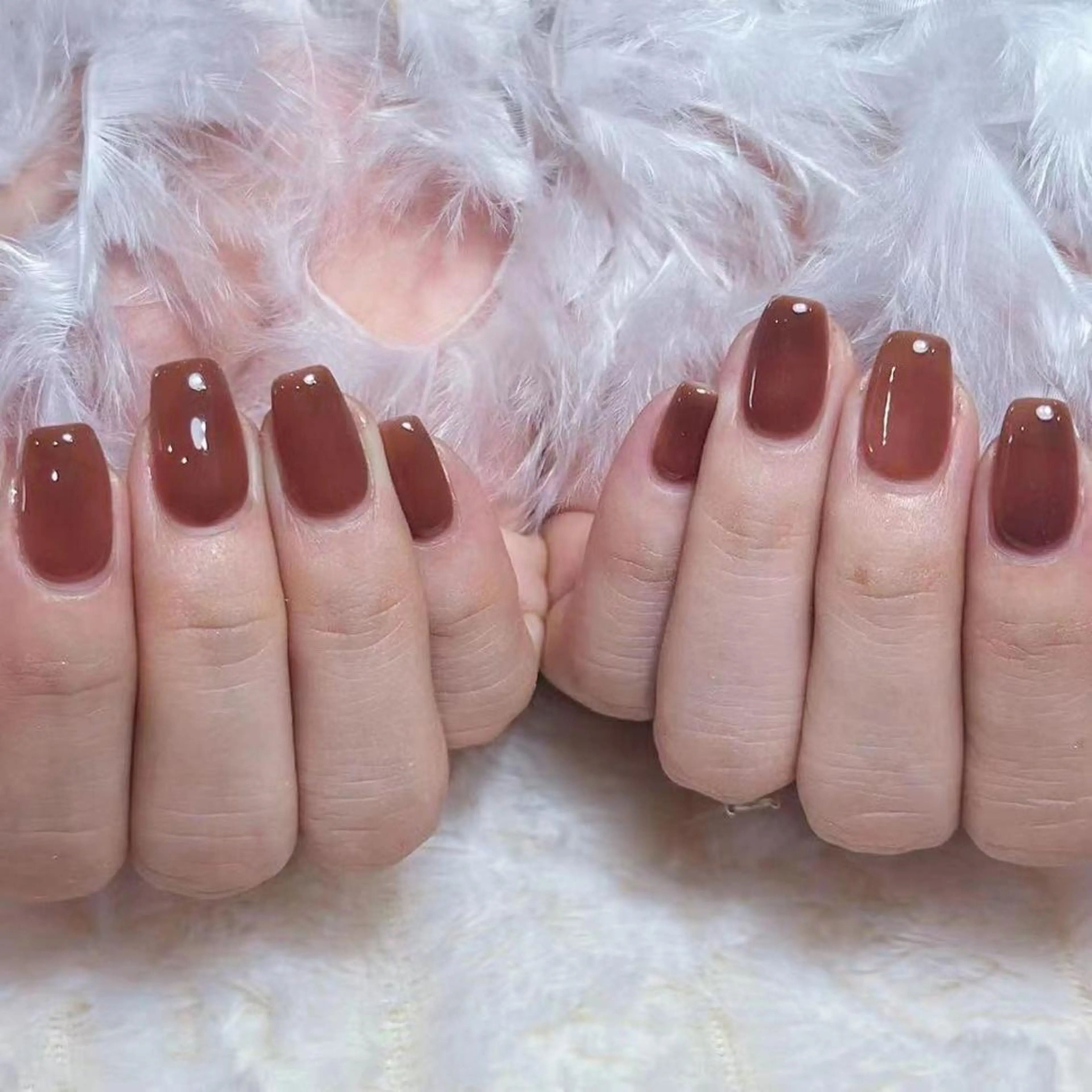 ネイル アートネイル オーロラネイル ガーリー キラキラネイル マグネットネイル リナ 💅のネイルデザイン