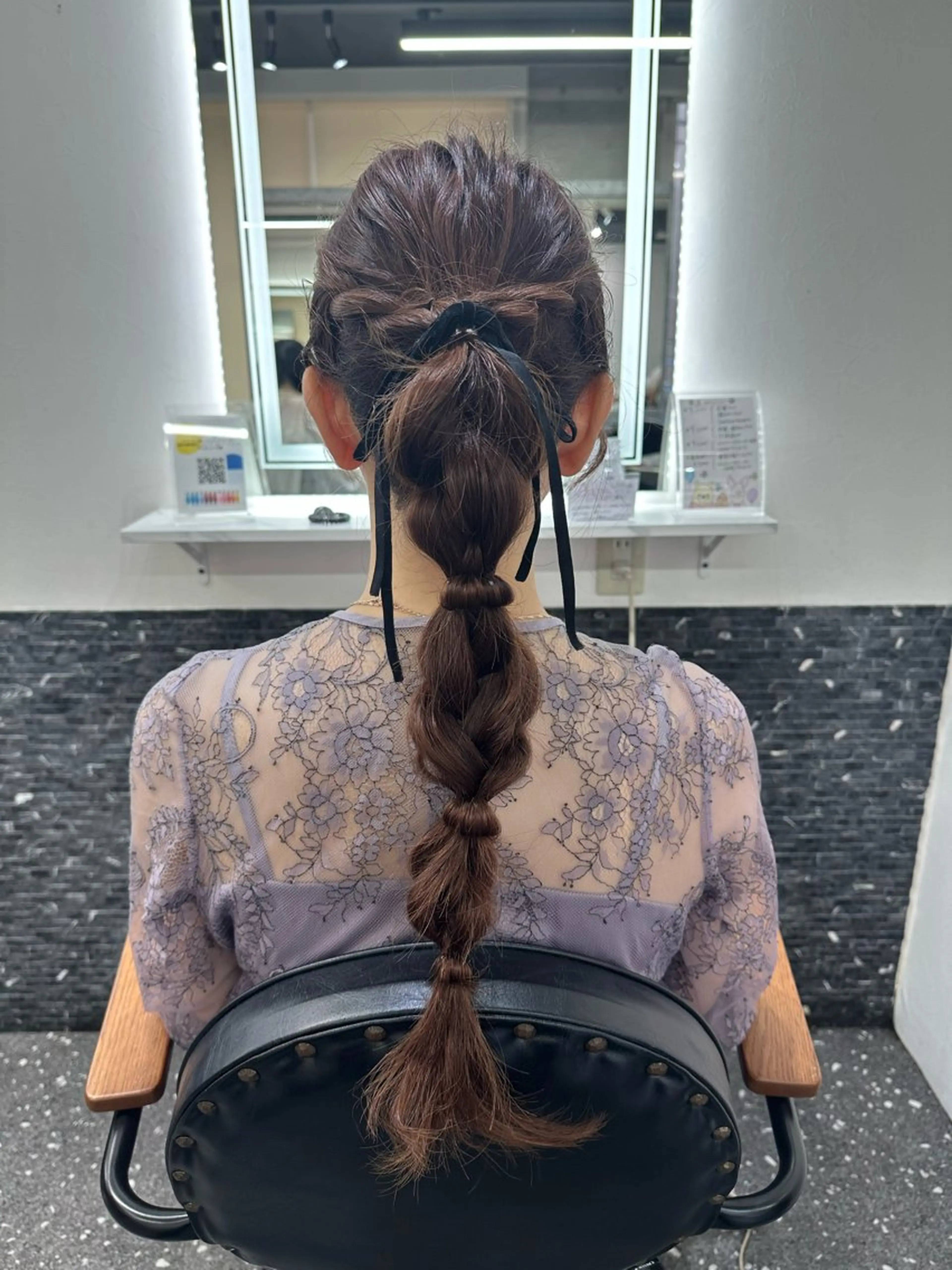 ロング 髪質改善⭐️縮毛矯正 中野⭐️Rinaのヘアスタイル