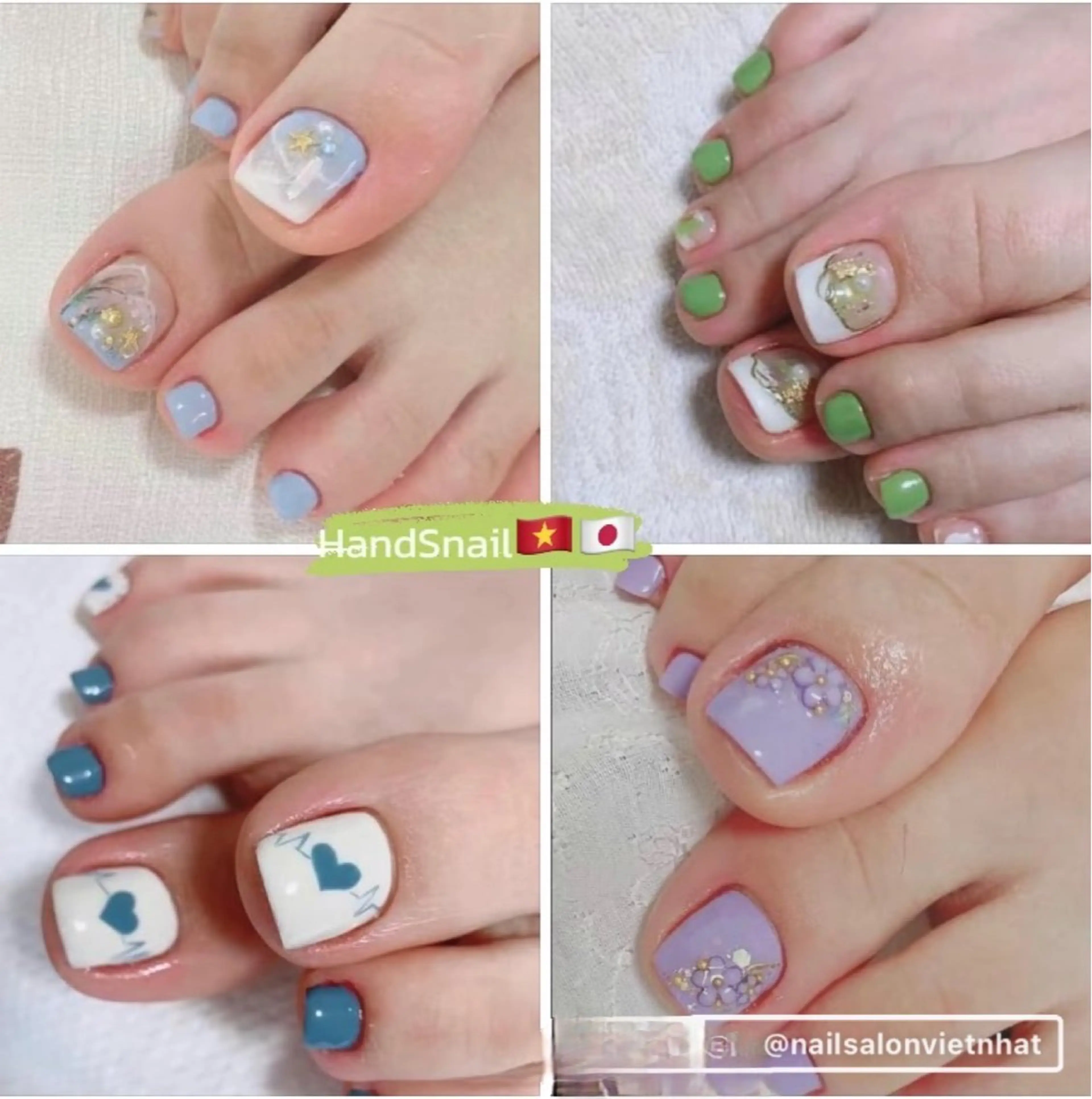 ネイル フットネイル フットネイル HandSnail 座間自宅ネイルサロンのネイルデザイン