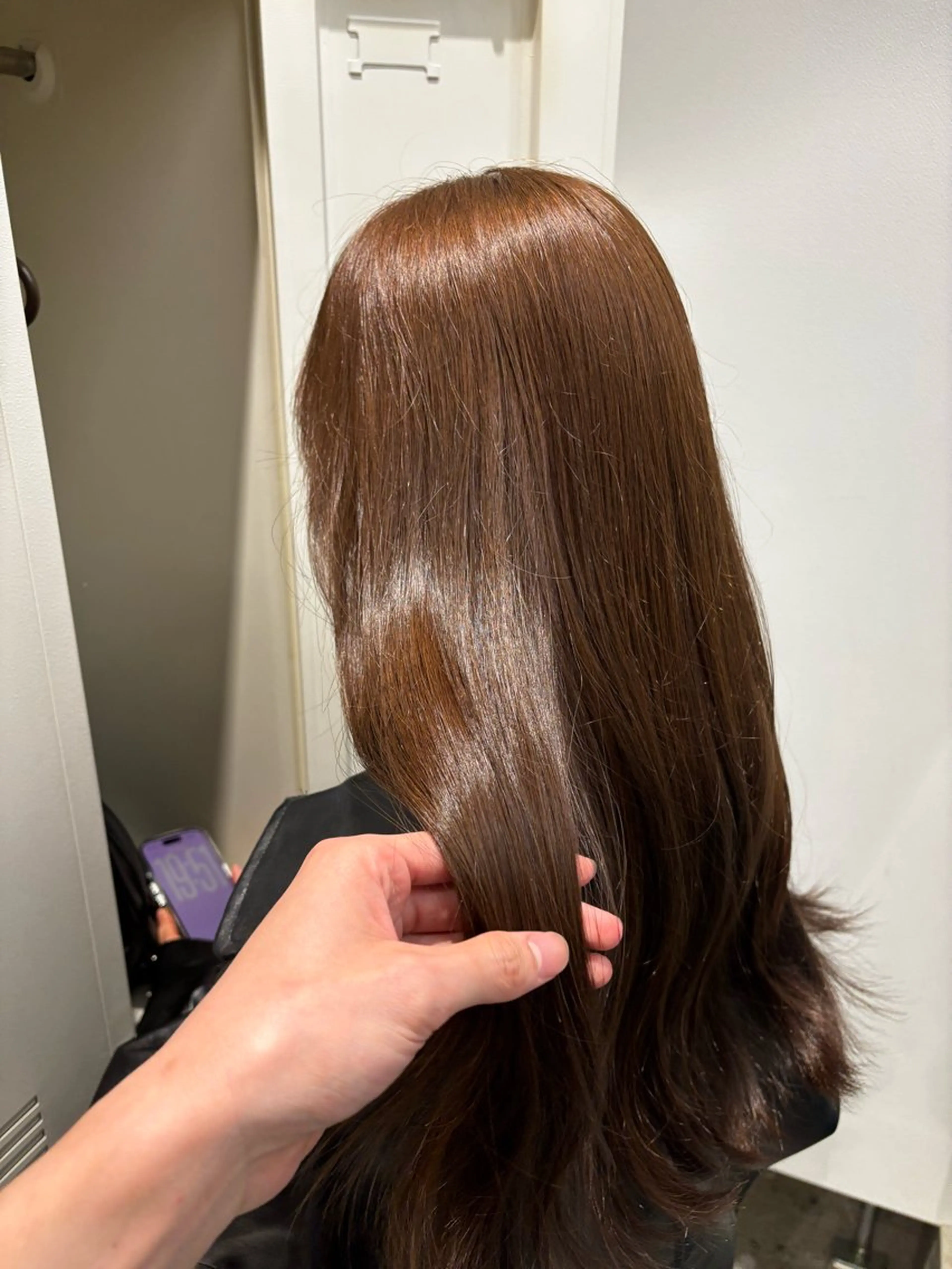 ロング カラー ブラウンカラー カット ヘアカラー トリートメント うる艶カラー ✨🧸KOTAROのヘアスタイル