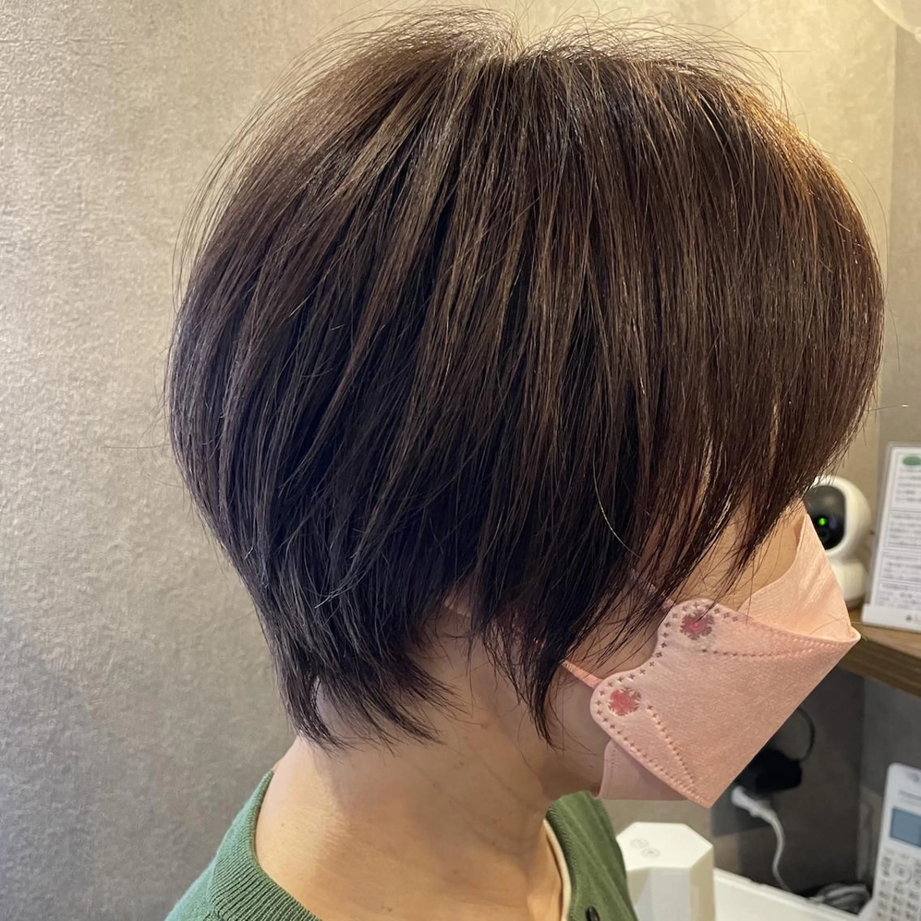 ショート ショートヘア カット ヘアカラー トリートメント 渡邉 瑞生のヘアスタイル