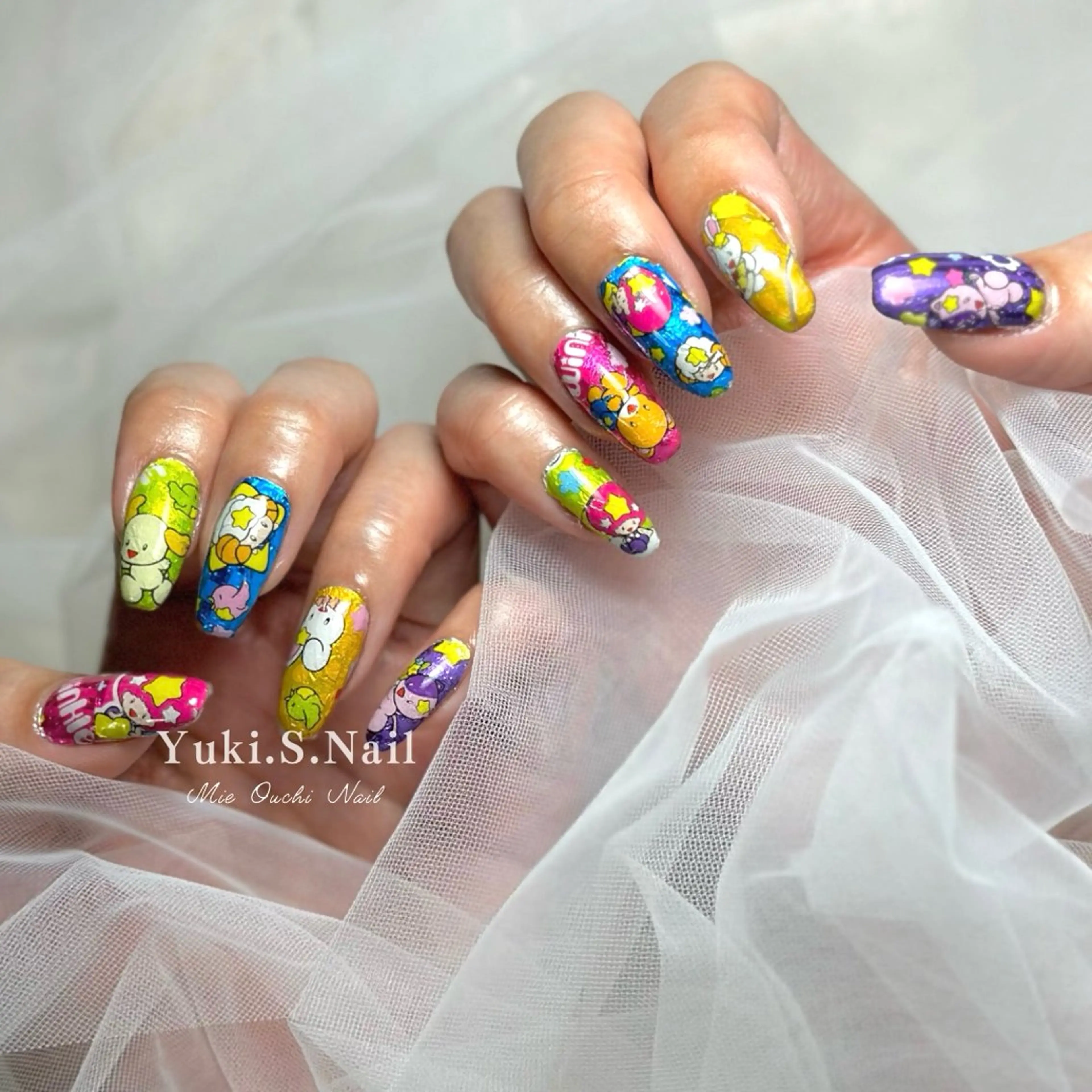 ロング Yuki S.Nailのネイルデザイン