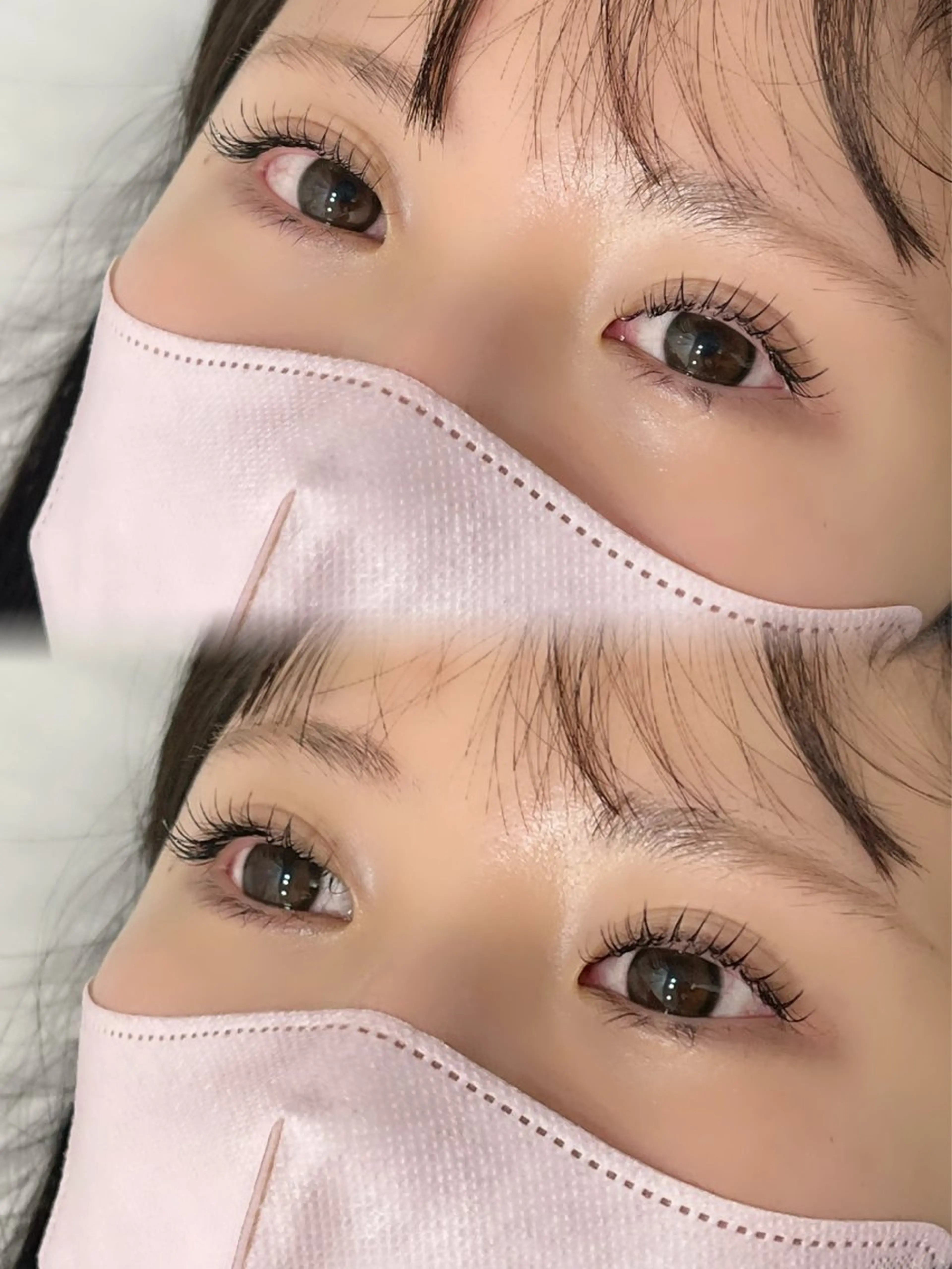 マツエク・マツパ フラットラッシュ ナチュラル Le  Riad 梅村のマツエク・マツパデザイン