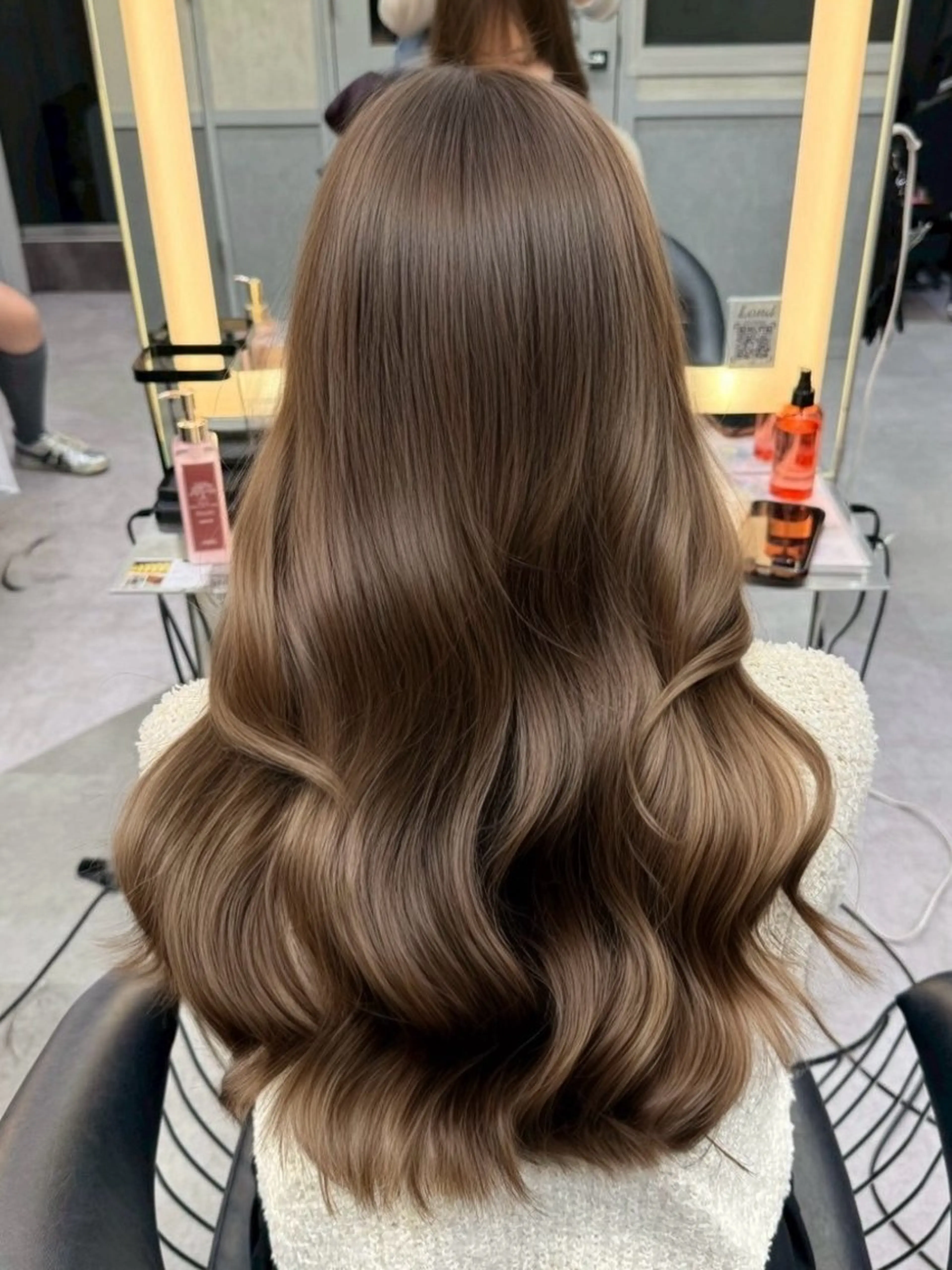 ロング カラー カット ヘアカラー トリートメント 韓国レイヤー× 艶髪 池袋/ハナ🌷のヘアスタイル