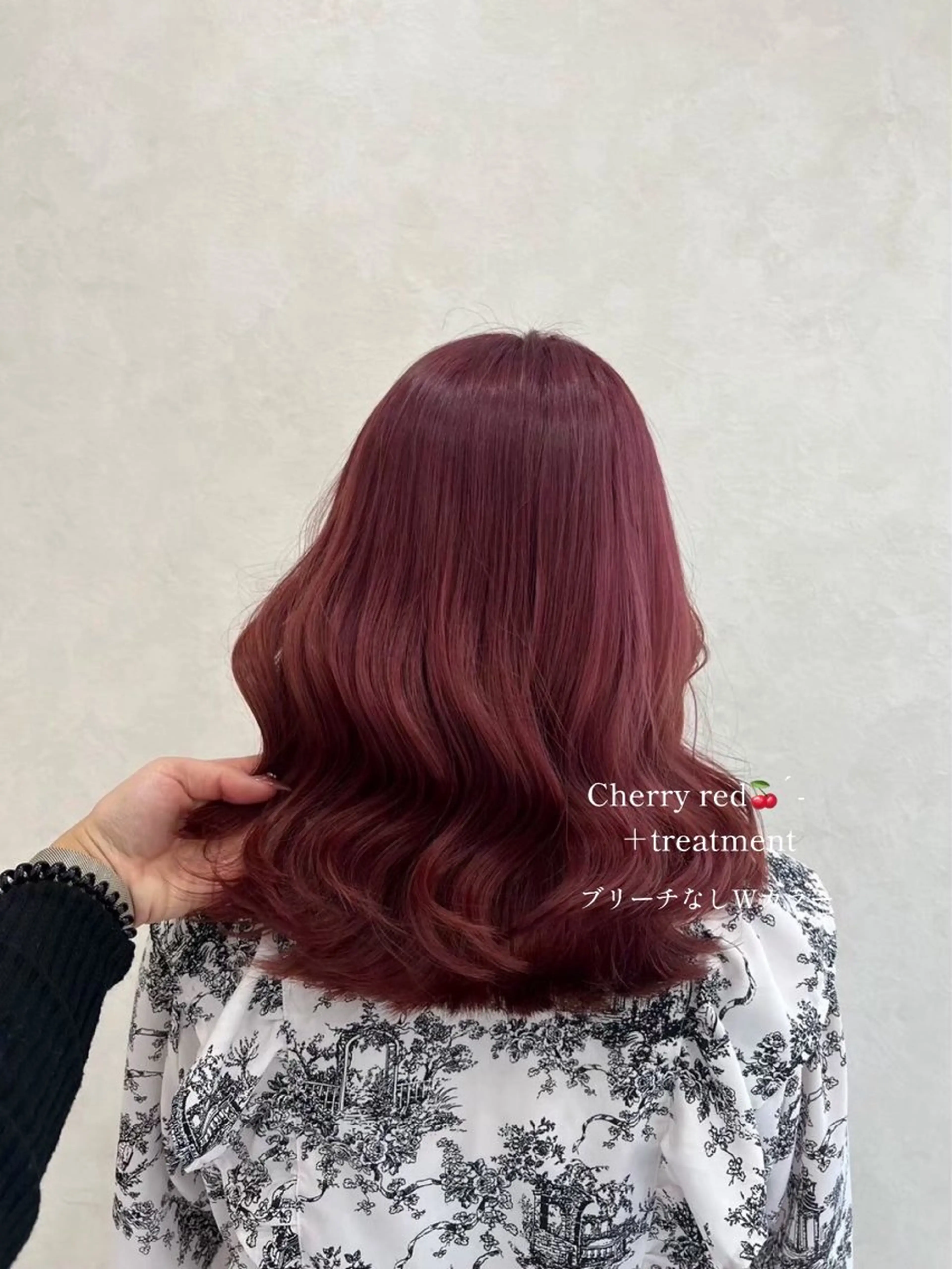 セミロング ヘアカラー トリートメント miyuu/ボブ /透明感カラー🥣のヘアスタイル