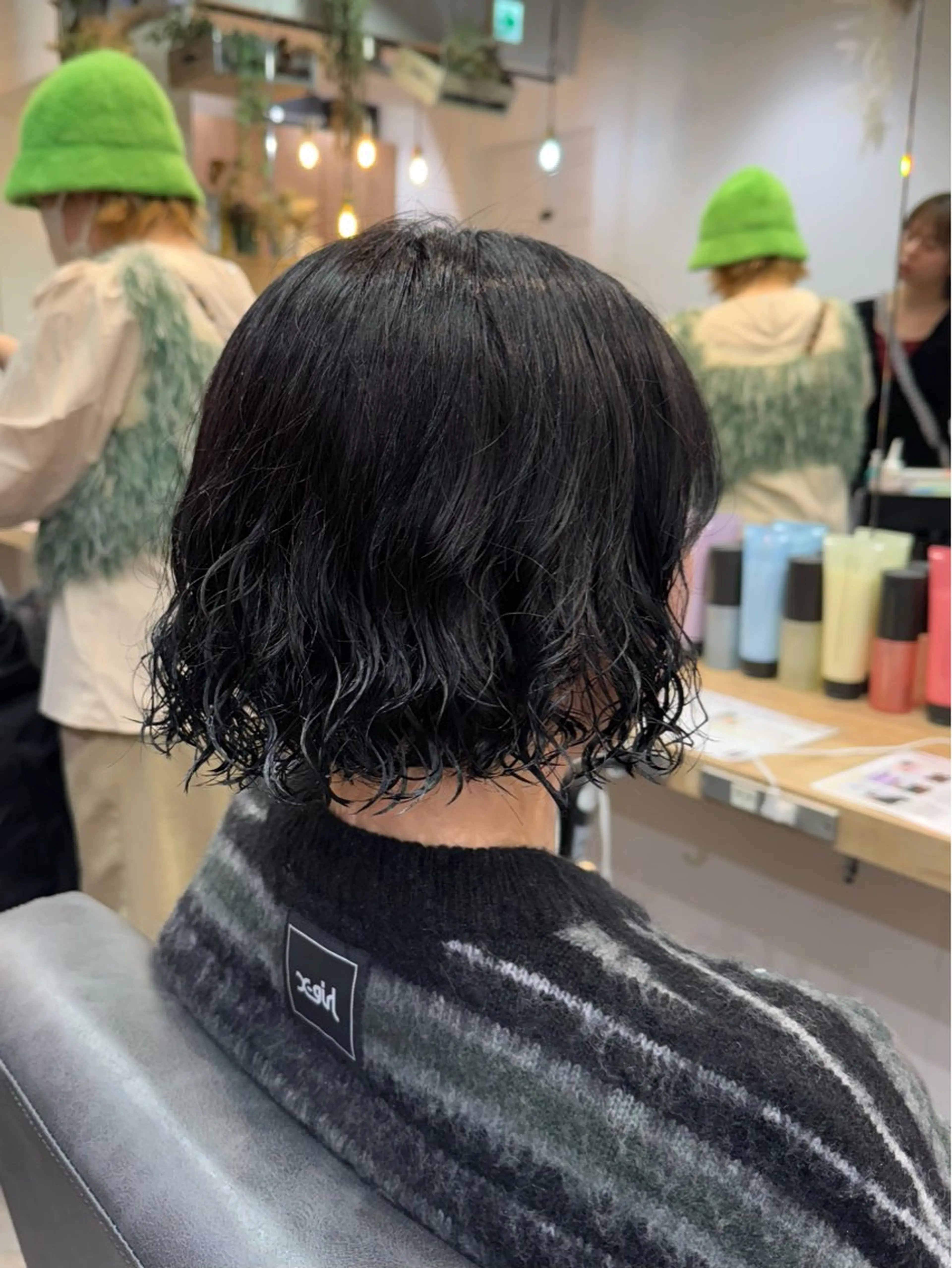 ミディアム カラー パーマ カット パーマ トリートメント 縮毛矯正/エクステ /艶カラー/ヘアメのヘアスタイル