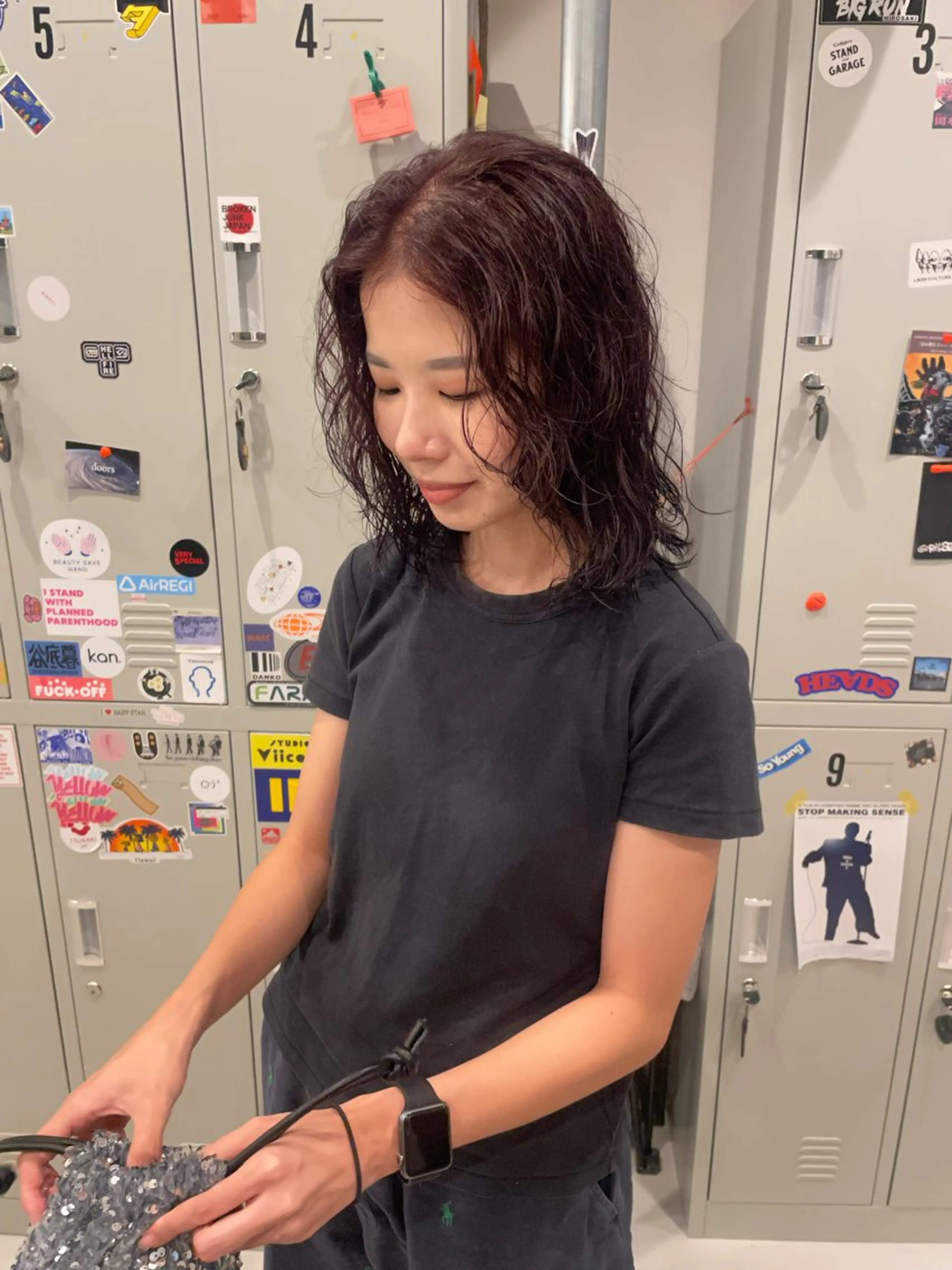 ミディアム 大庭 渚紗のヘアスタイル