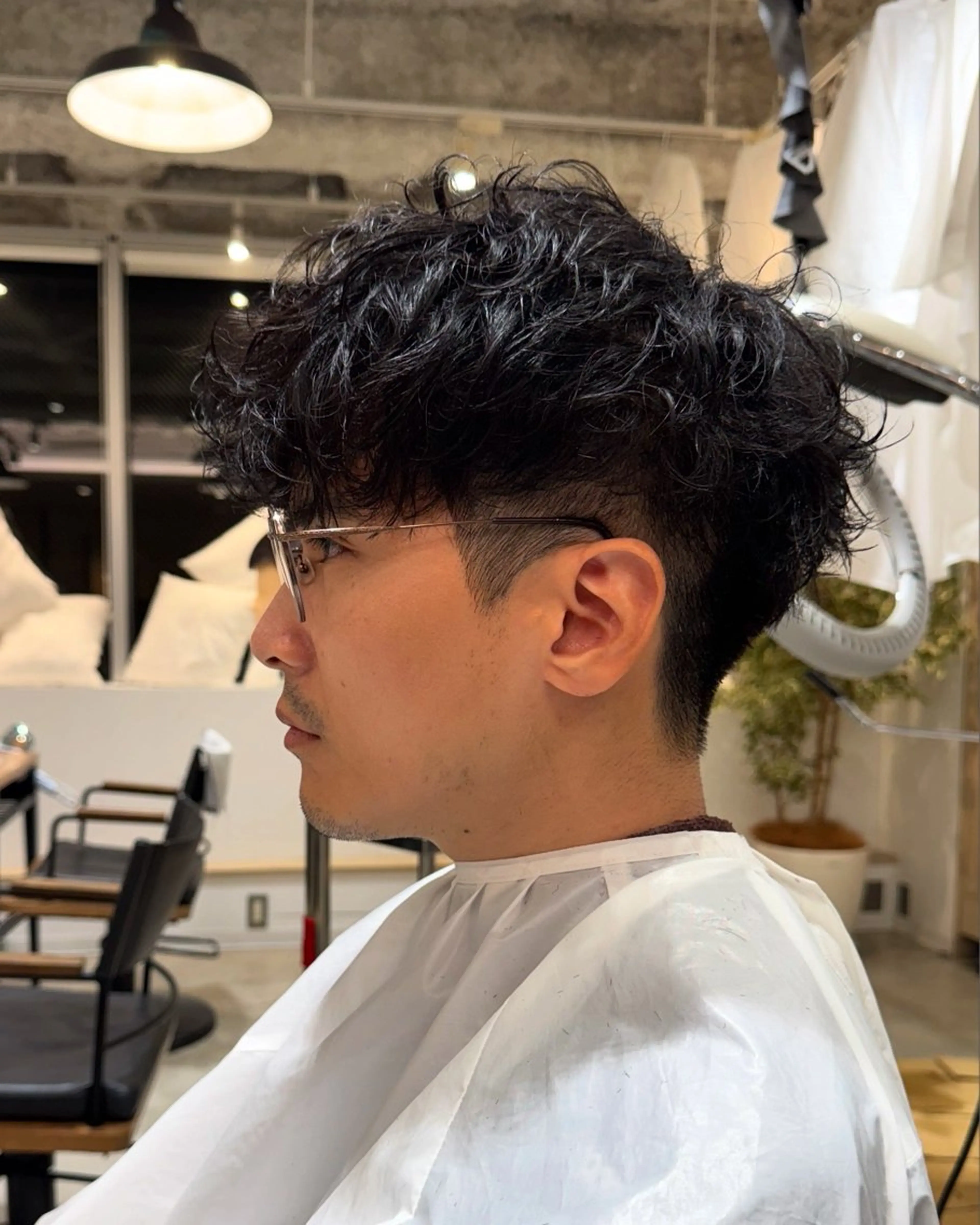 パーマ メンズ 🐋湊 ゆうき 🫧のヘアスタイル