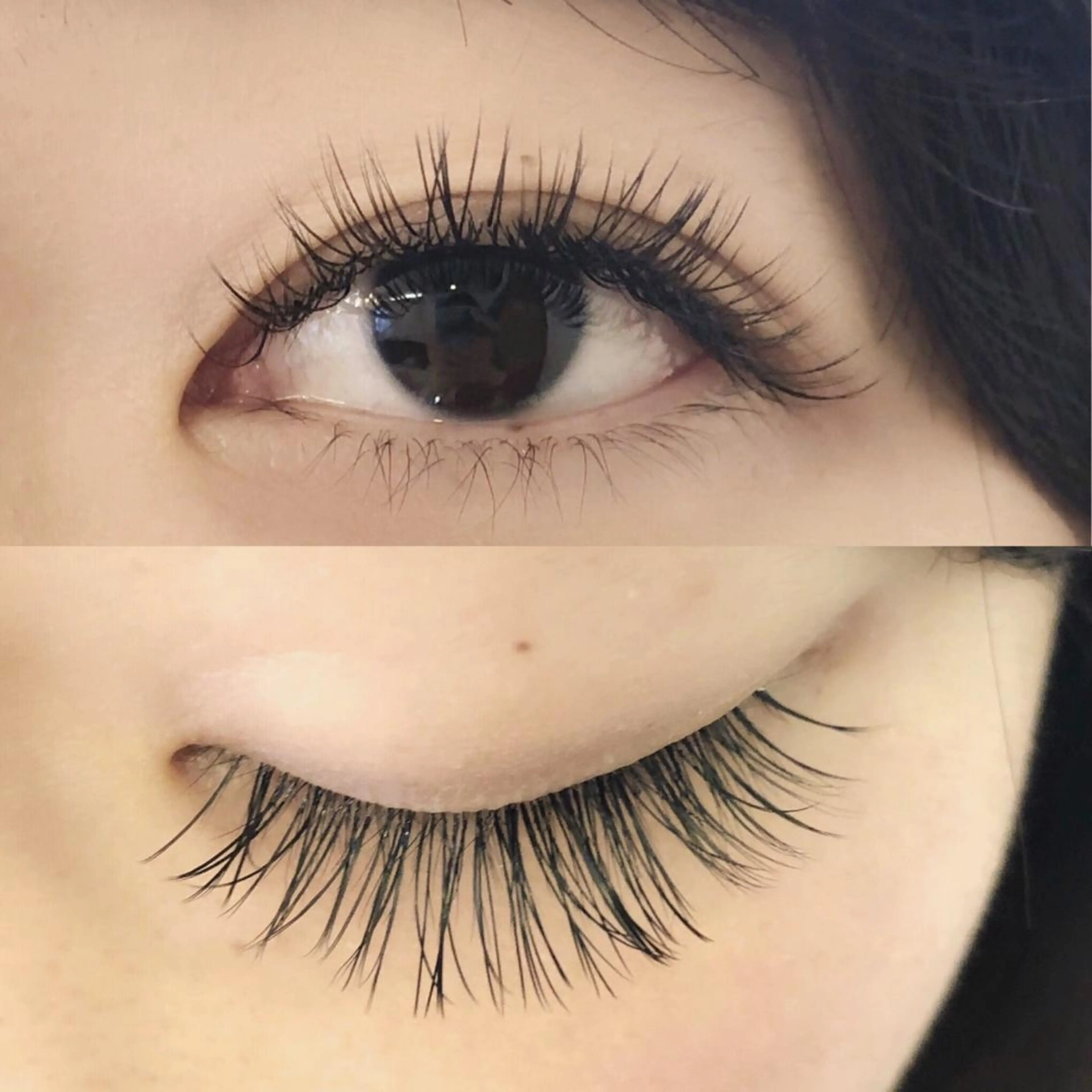 マツエク・マツパ Cカール フラットラッシュ 矢場町eyelist yoshidaのマツエク・マツパデザイン