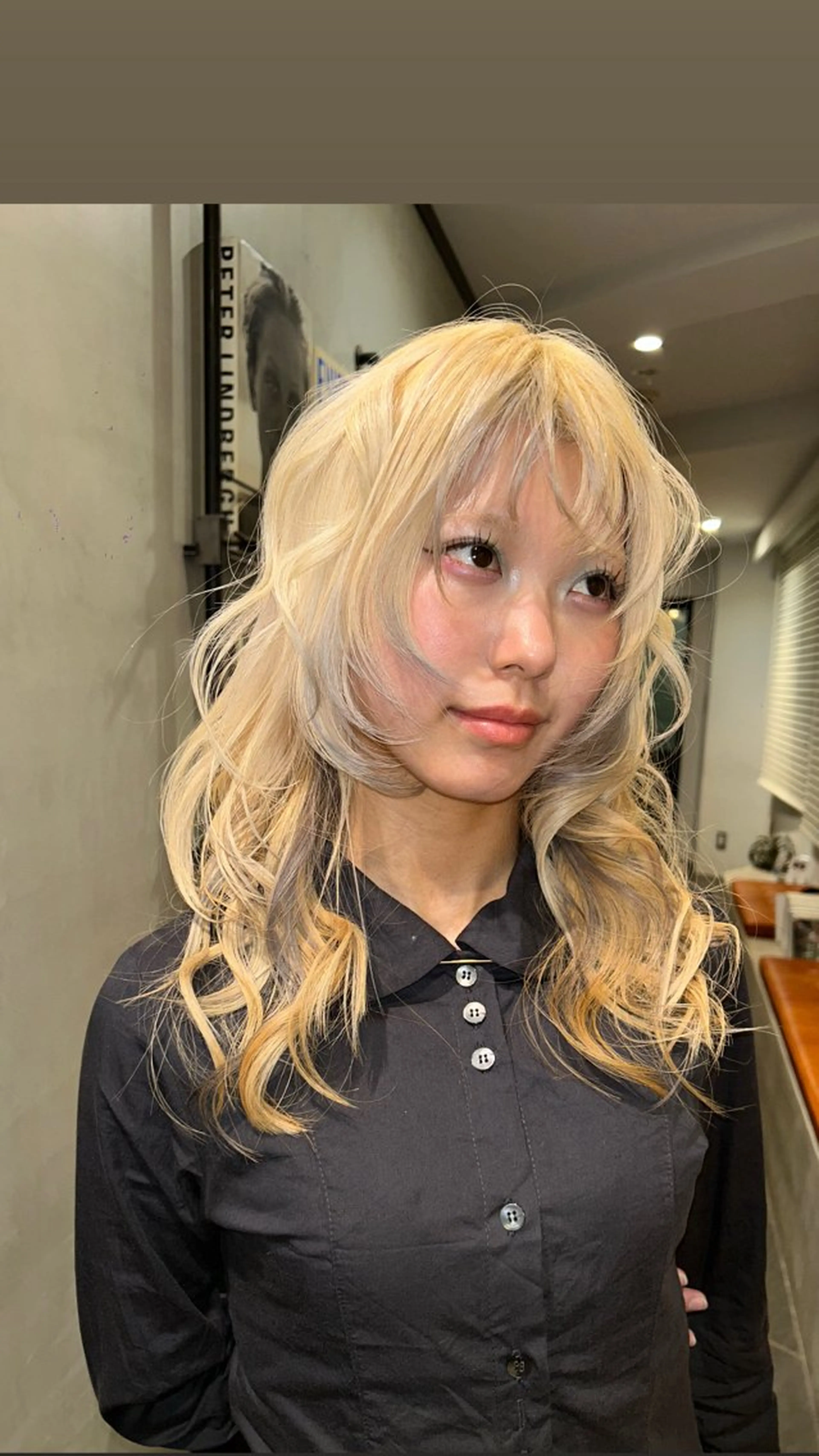 ロング カラー ヘアカラー タナカ カナ🫧のヘアスタイル