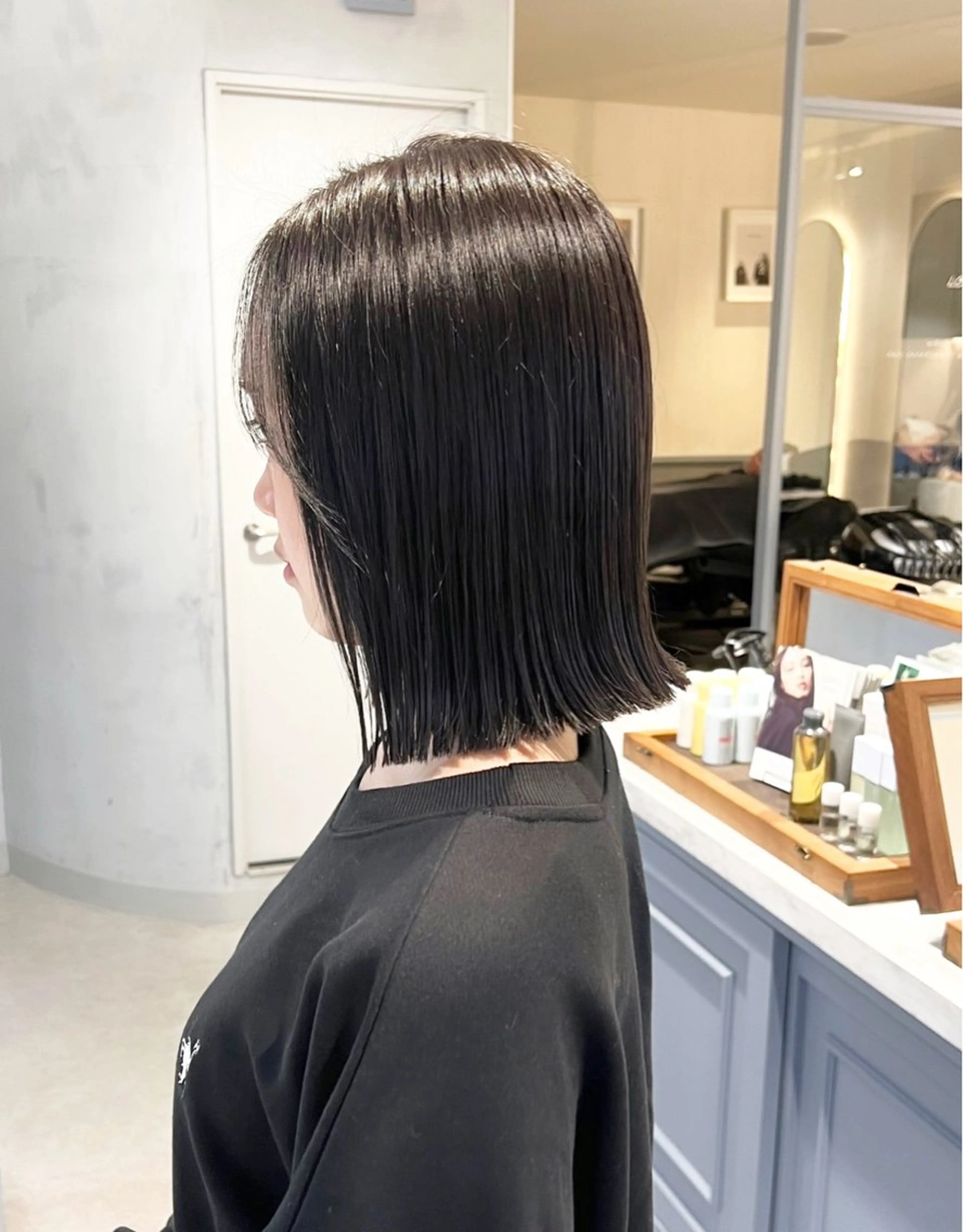 ショート カット トリートメント レイヤー/ボブ 高嶋 優のヘアスタイル