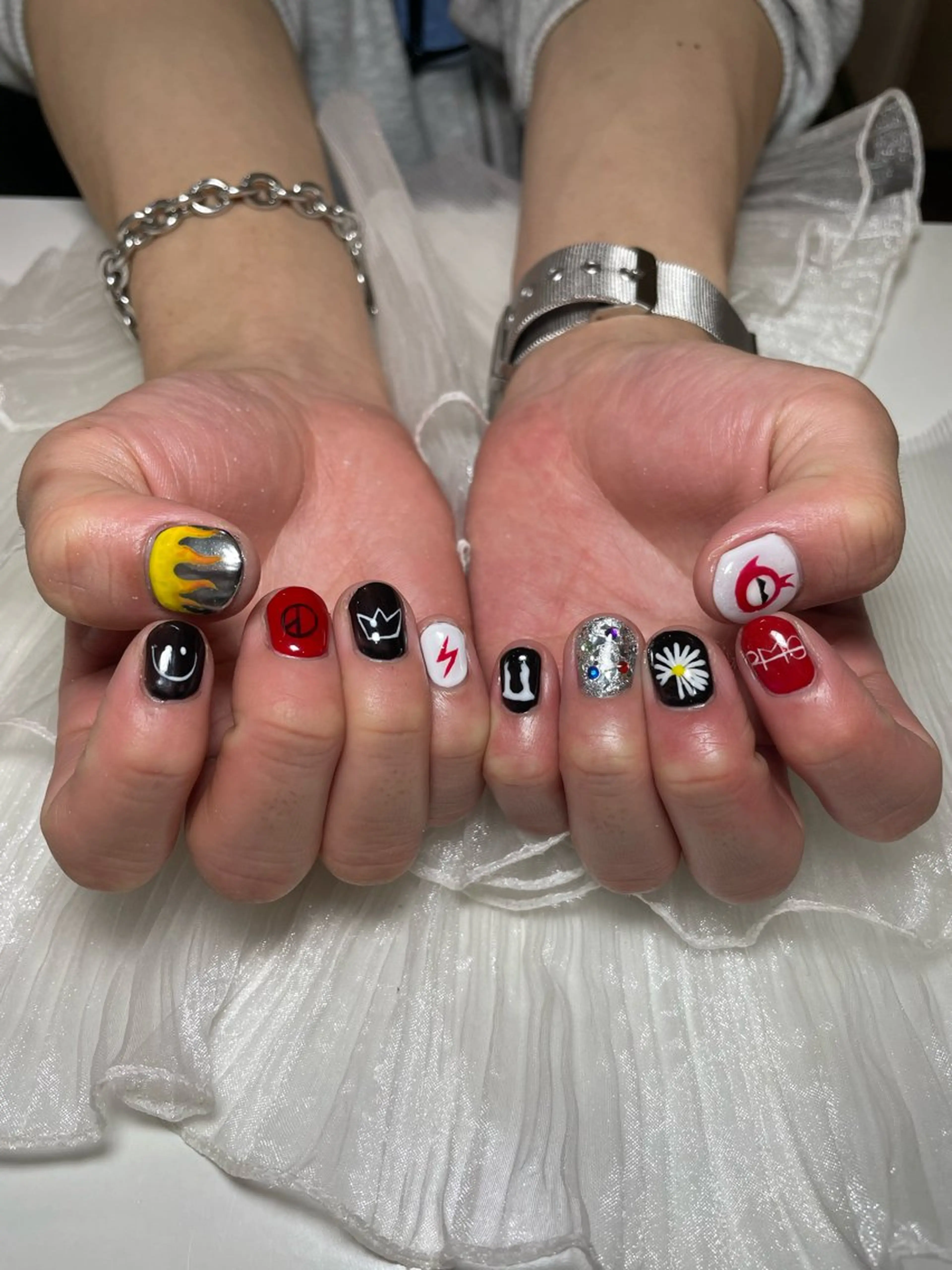 メンズ ネイル ‪るか/‪透明感 カラー/アレンジのヘアスタイル