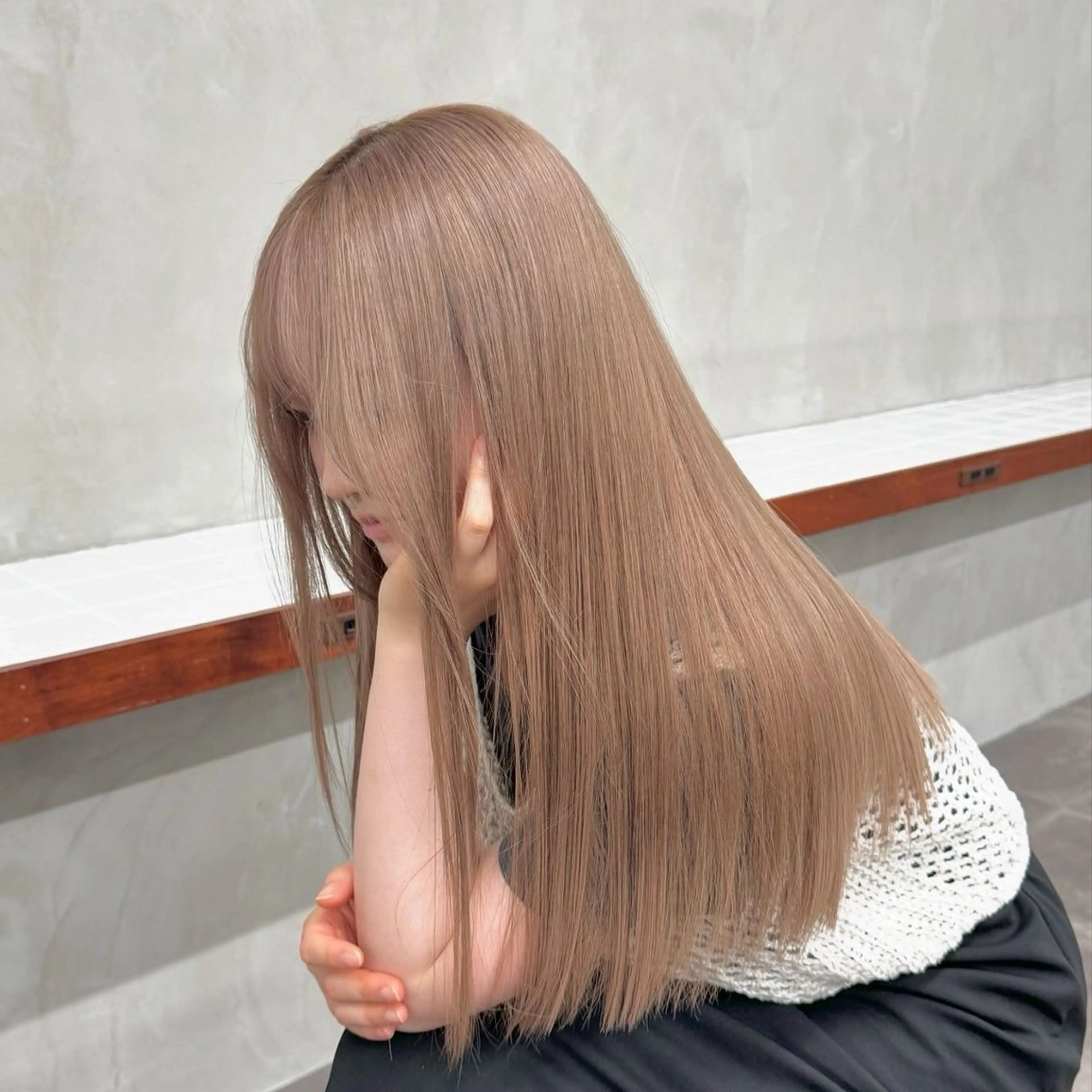 ロング カラー ヘアカラー 【🥀履歴修正🥀】 ハイトーン職人/拓真のヘアスタイル