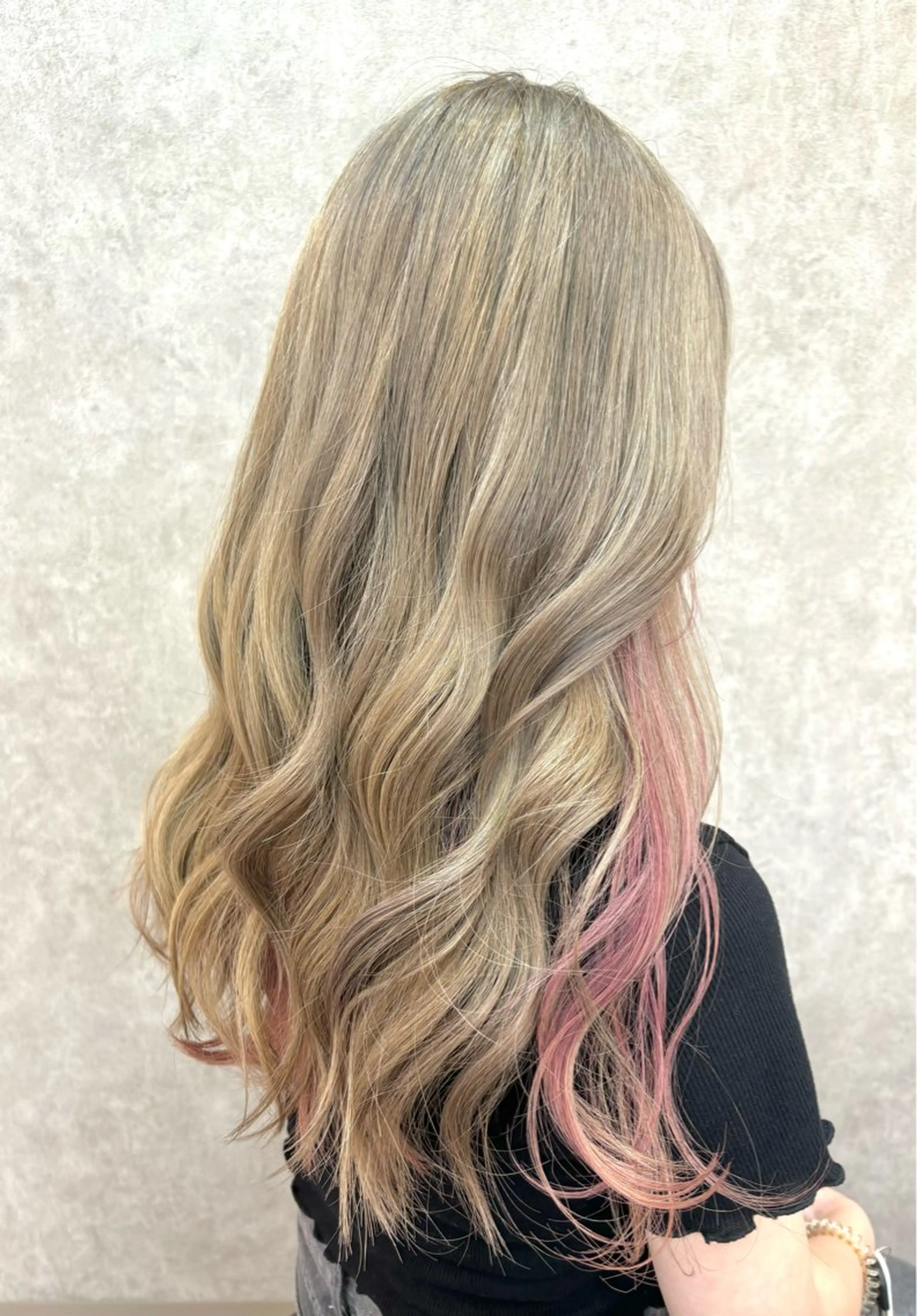 プレミアムダブルカラー+艶髪3stepトリートメントの写真