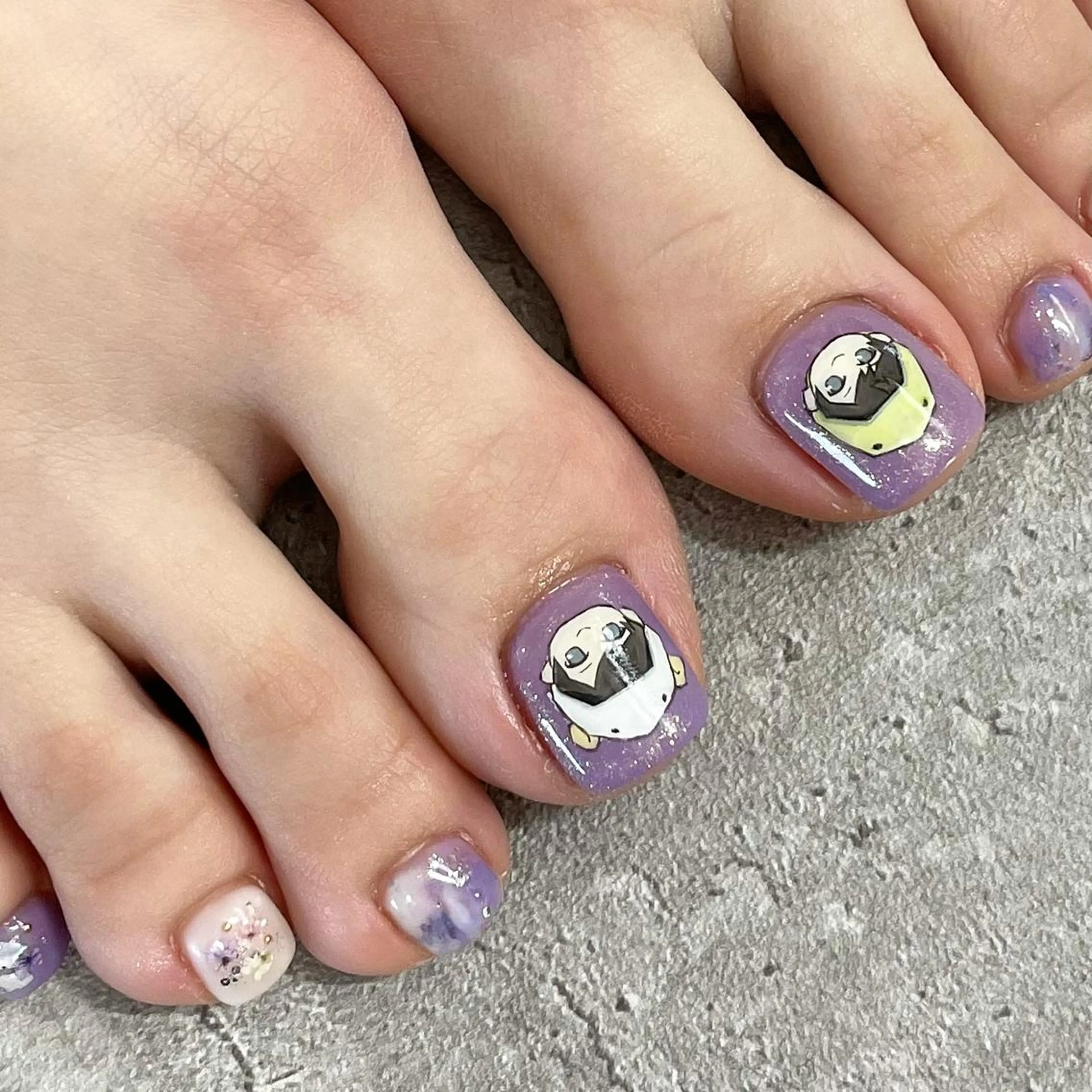 ネイル 東 千夏のネイルデザイン