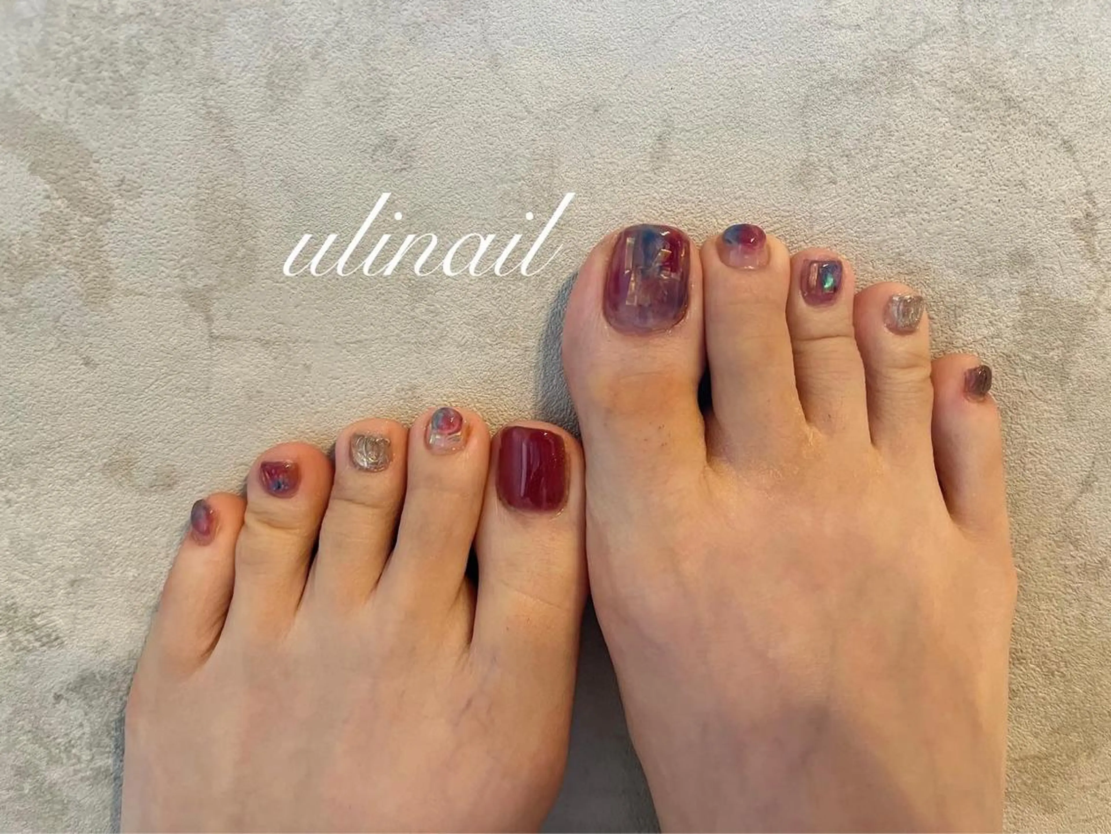 ネイル フットネイル ulinail （ウリネイル）のネイルデザイン