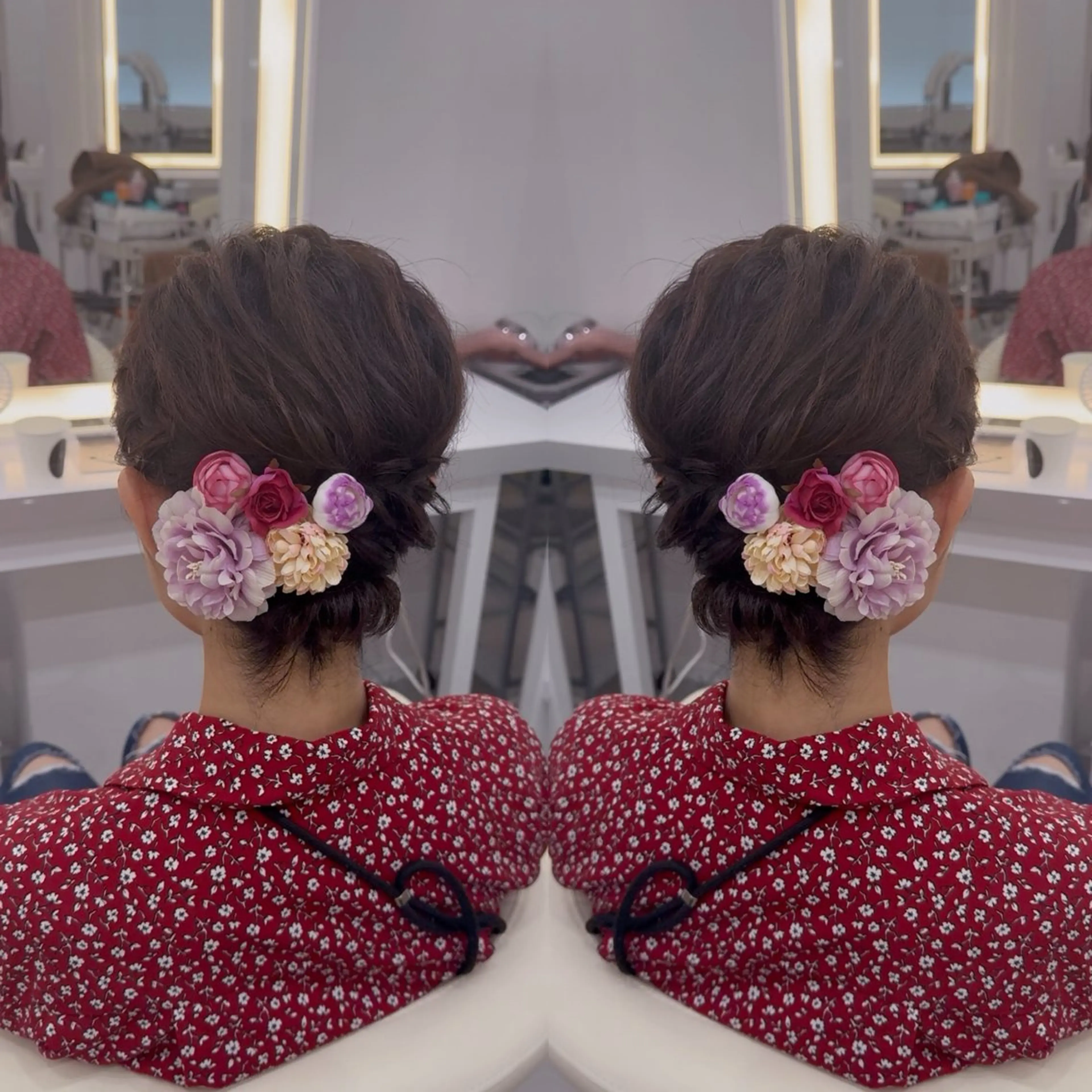 ヘアアレンジ 秋葉原コットン所属・ヘアセット 🤍AIRA🤍のヘアスタイル