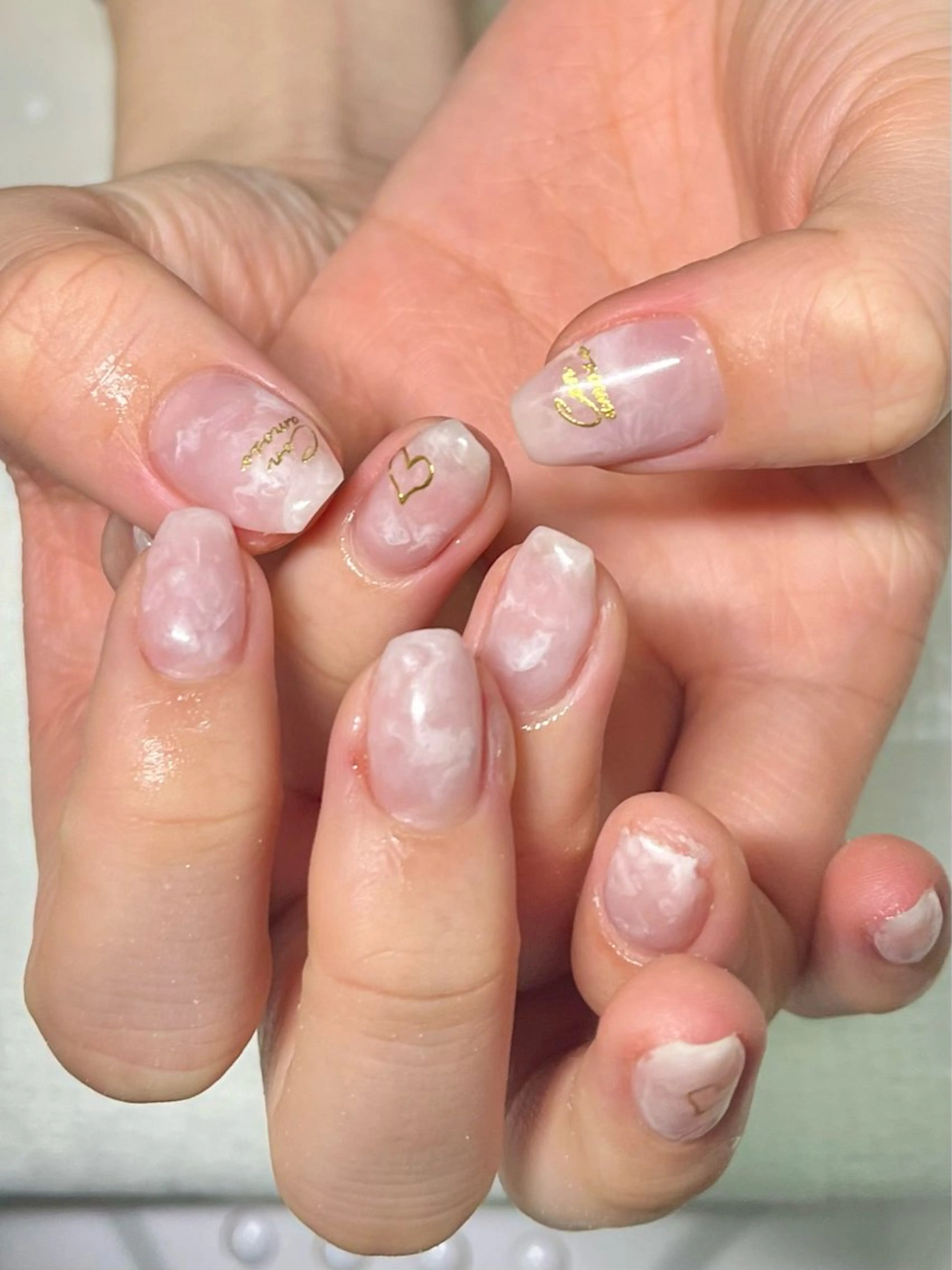 ネイル バレンタイン 新宿ネイルサロン ジェミディローサのネイルデザイン