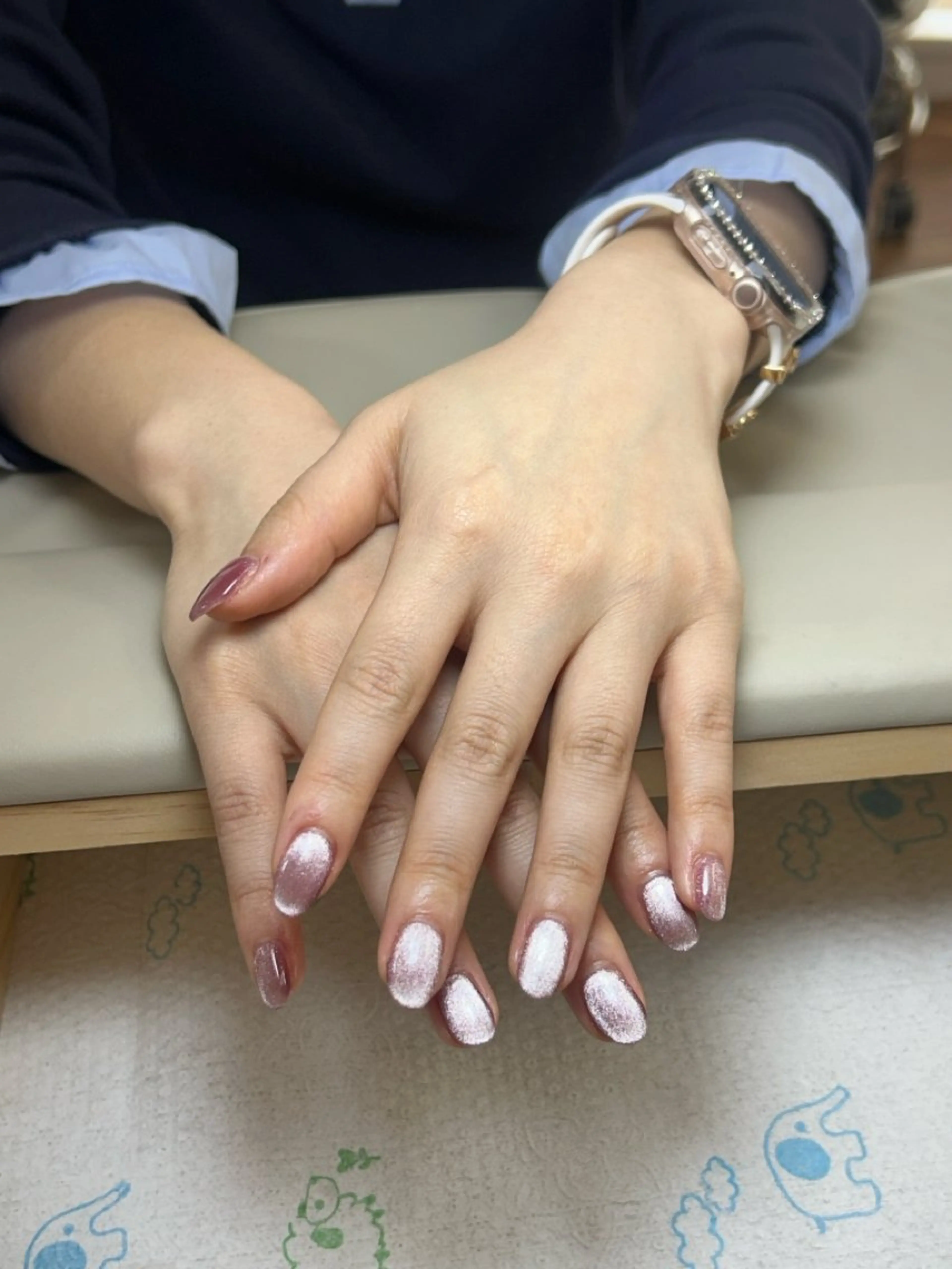 ネイル アートネイル チークネイル 長さ出し フレンチネイル ジェルネイル ハンドネイル ハンドケア 🦋new Nail🦋ニノのネイルデザイン