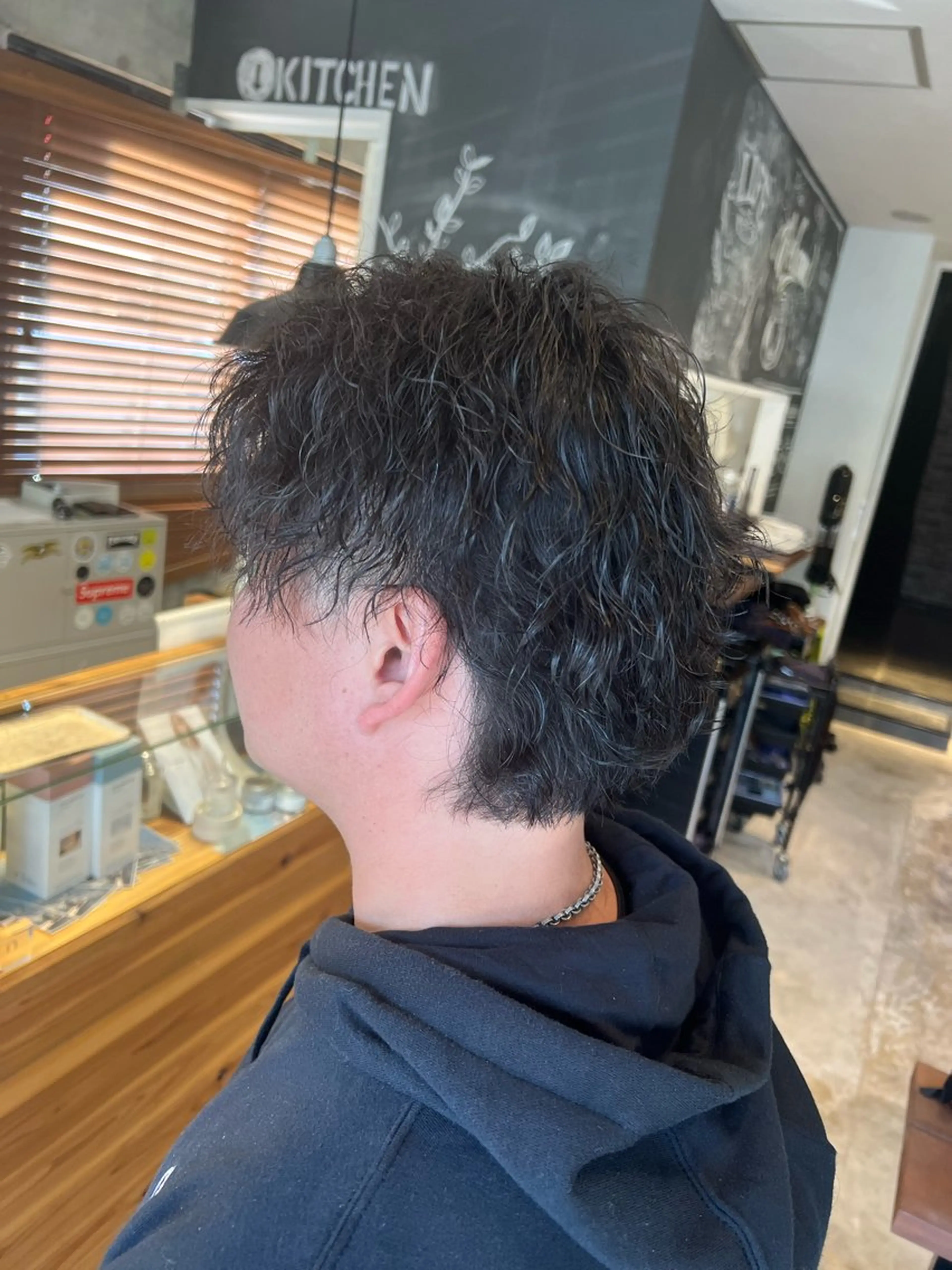 メンズ メンズパーマ ANDLIFE KAHOのヘアスタイル