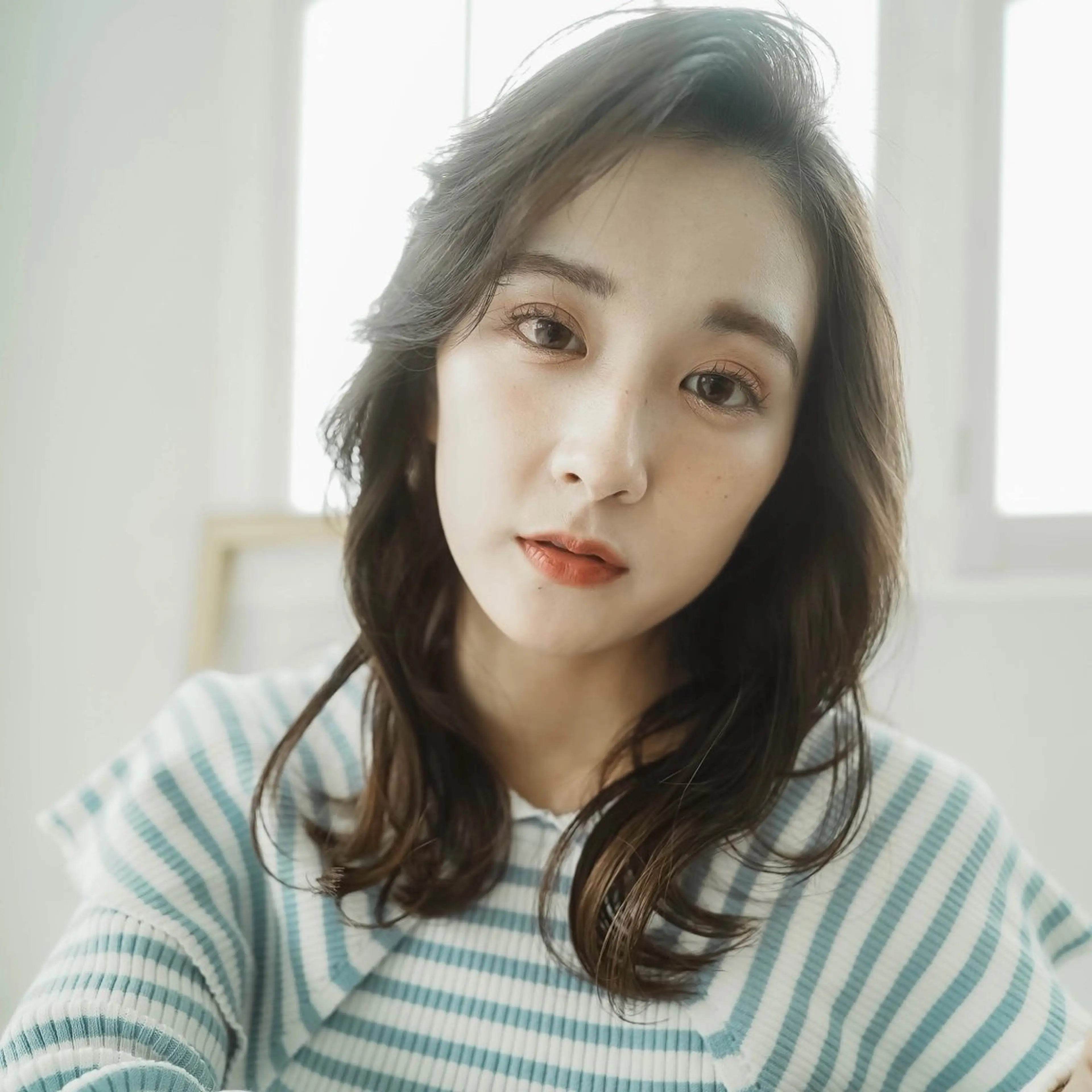 セミロング カラー カット ヘアカラー トリートメント 【Sia中野新橋🫧 kaho】のヘアスタイル