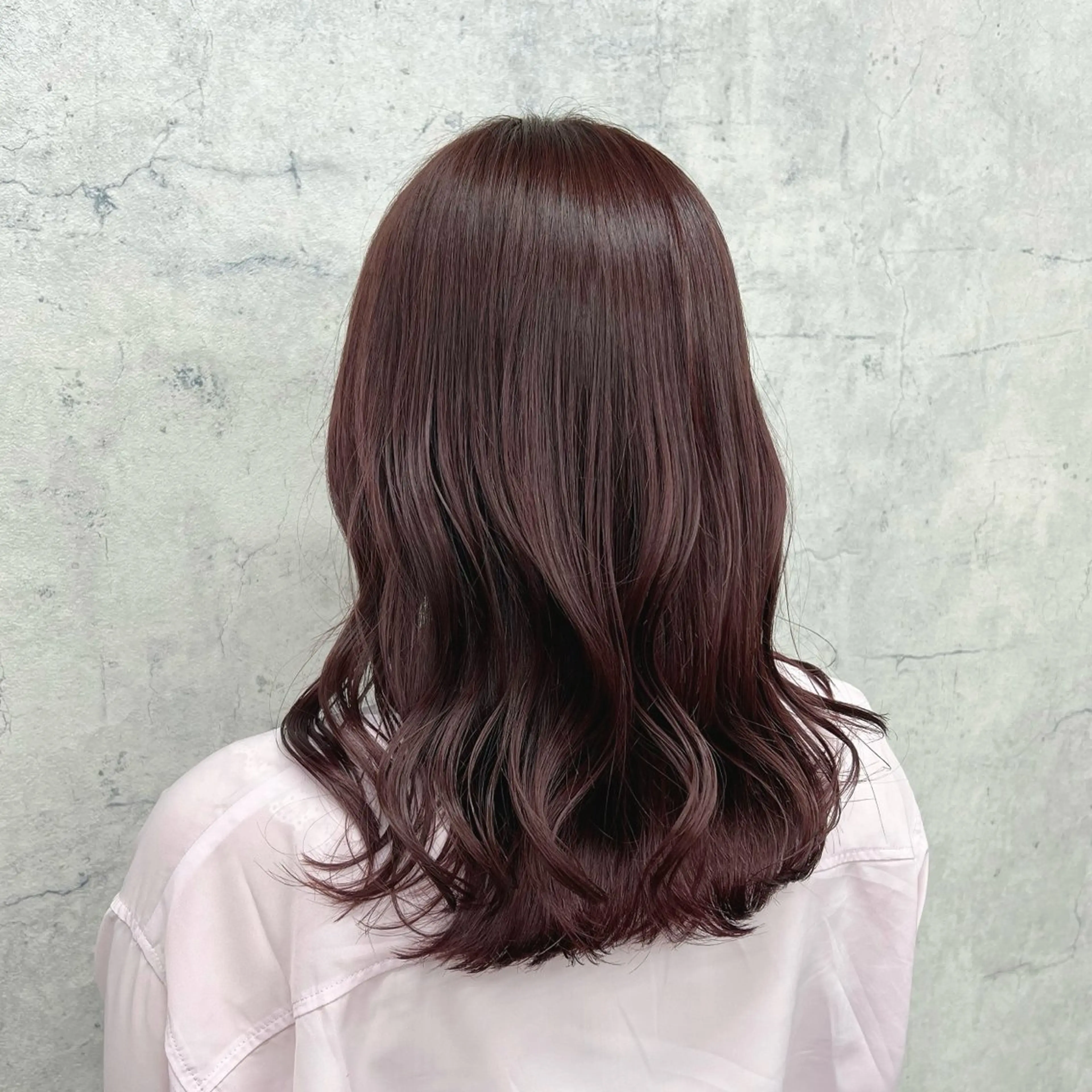 セミロング カラー JUNSHIN🦋 ヘアセット／カラーのヘアスタイル