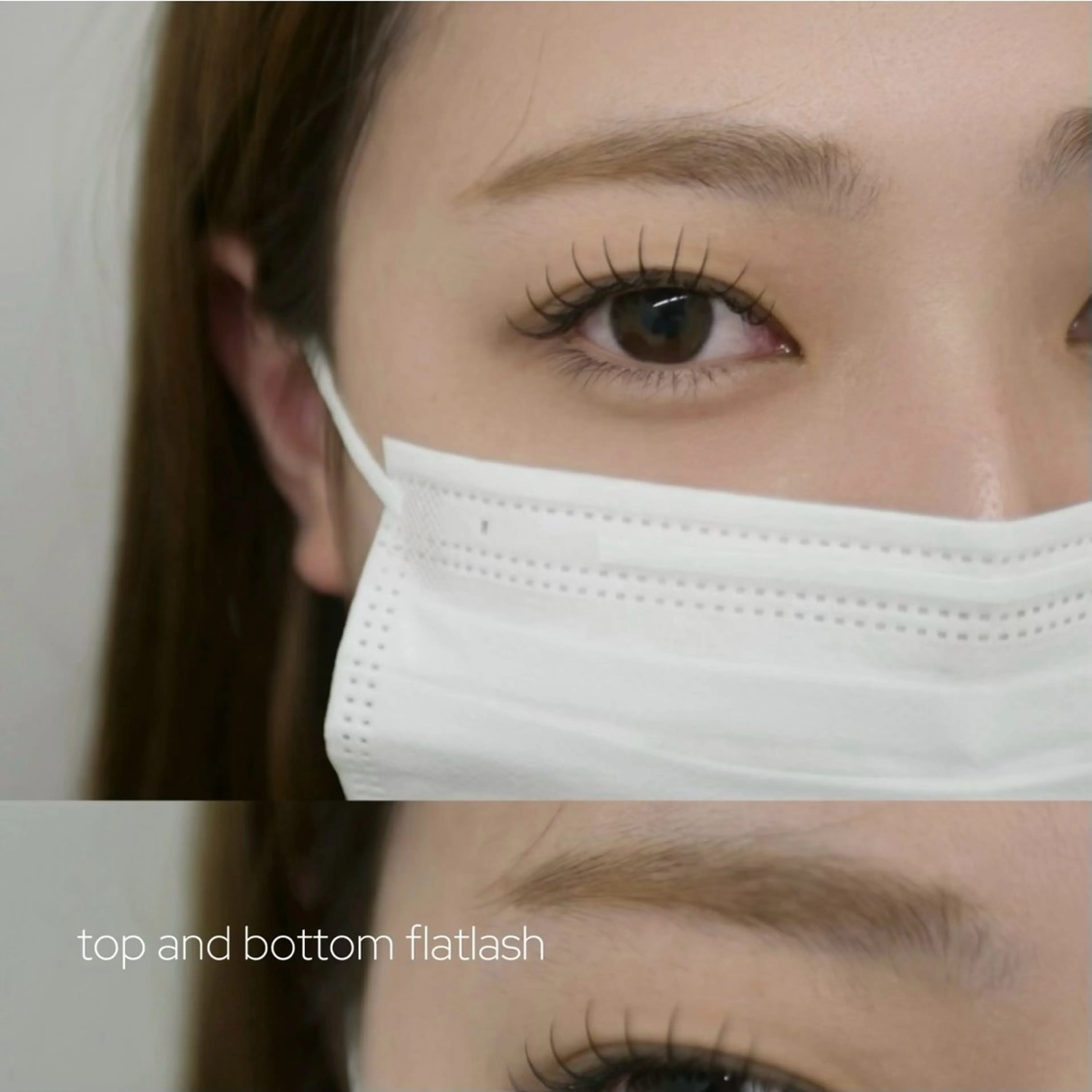 マツエク・マツパ 束感まつ毛 フラットラッシュ マツエク R eyelash ／ suzuのマツエク・マツパデザイン