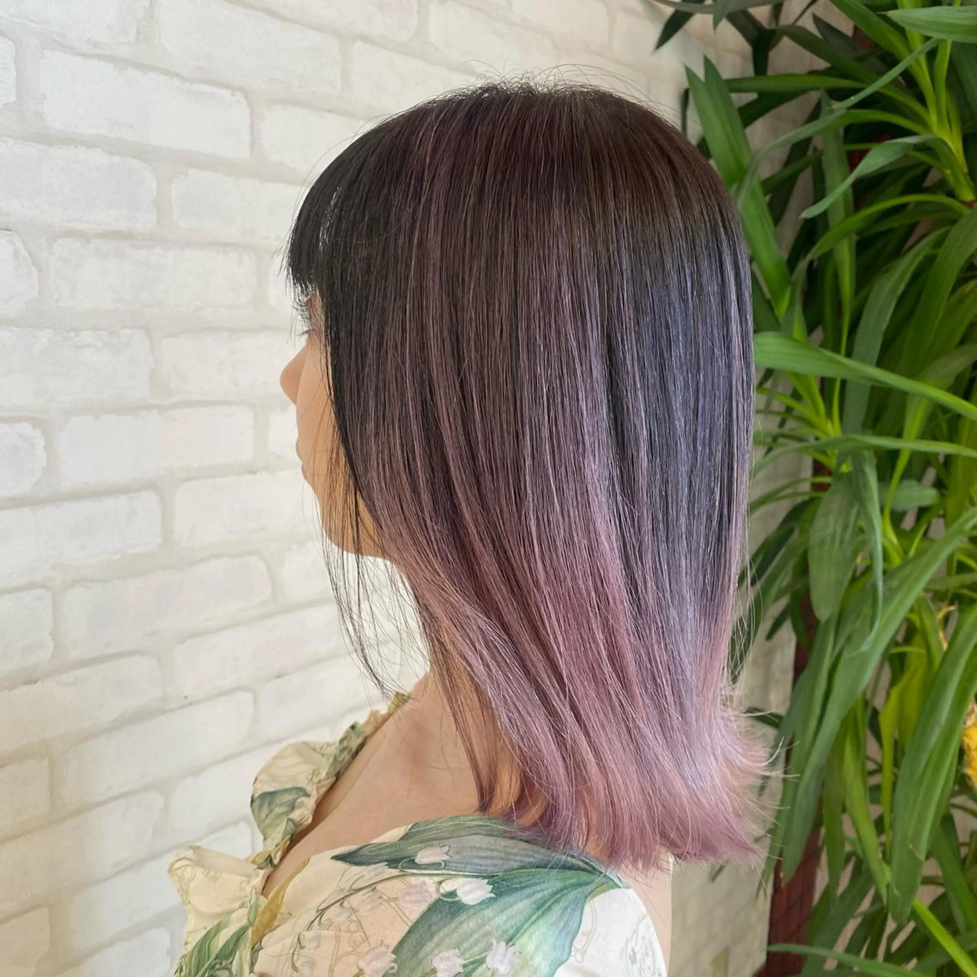 ミディアム カラー ブリーチ ULTOWA/銀座 ERIのヘアスタイル