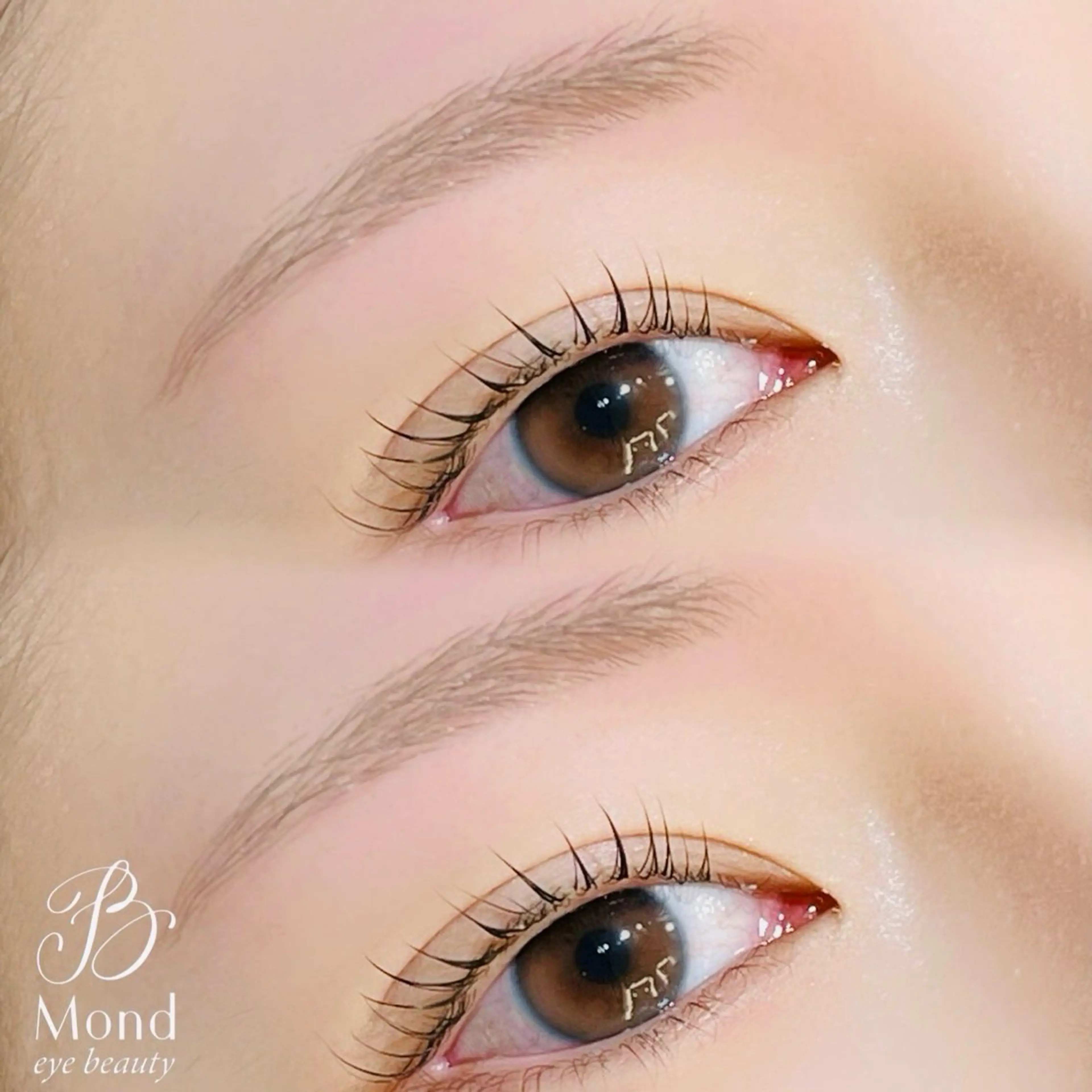 【垢抜けSET】眉毛アイブロウWAX+パリジェンヌor選べるまつ毛パーマ ¥8800の写真