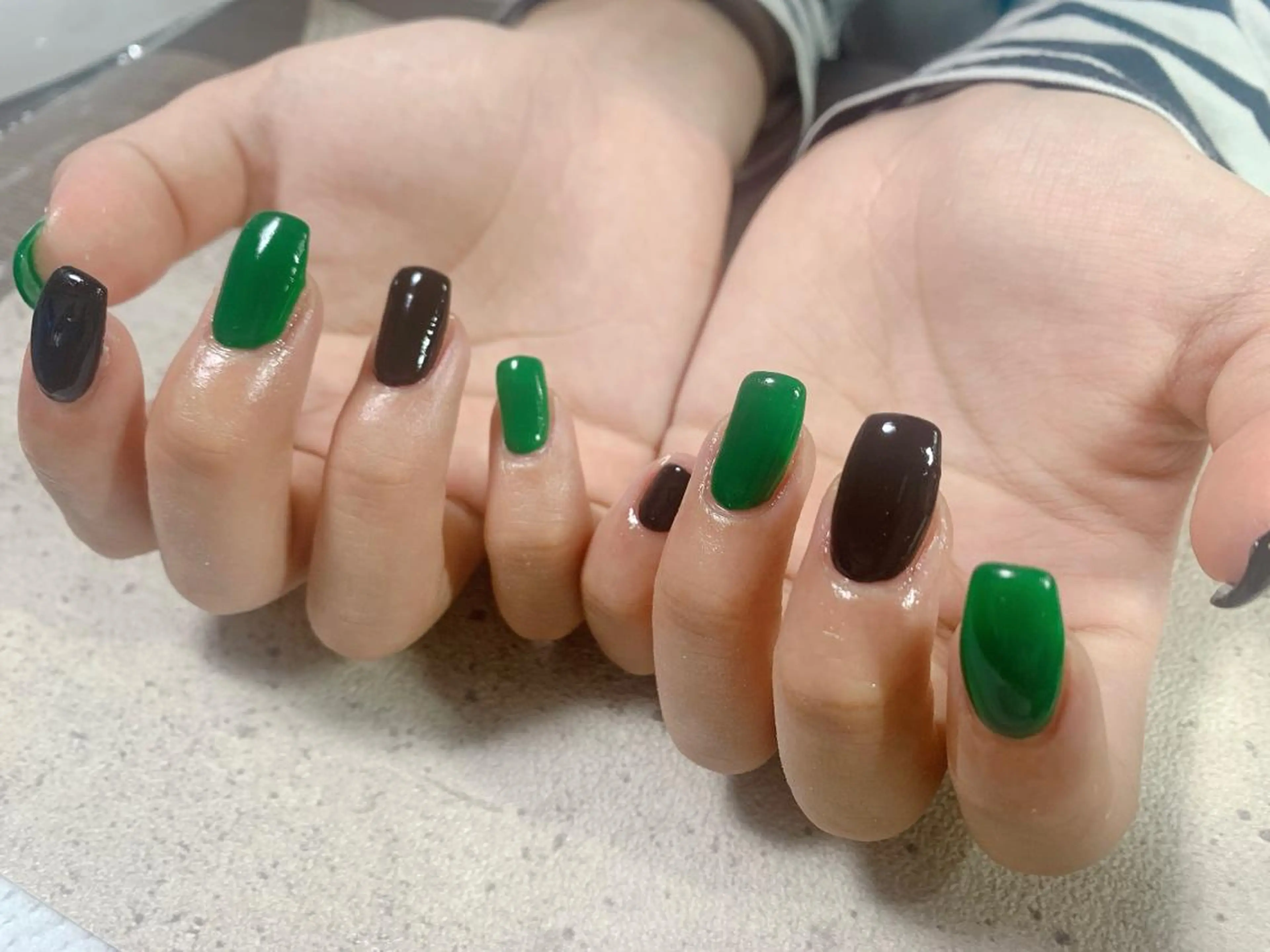 ネイル ワンカラーネイル kikinail 溝の口のネイルデザイン