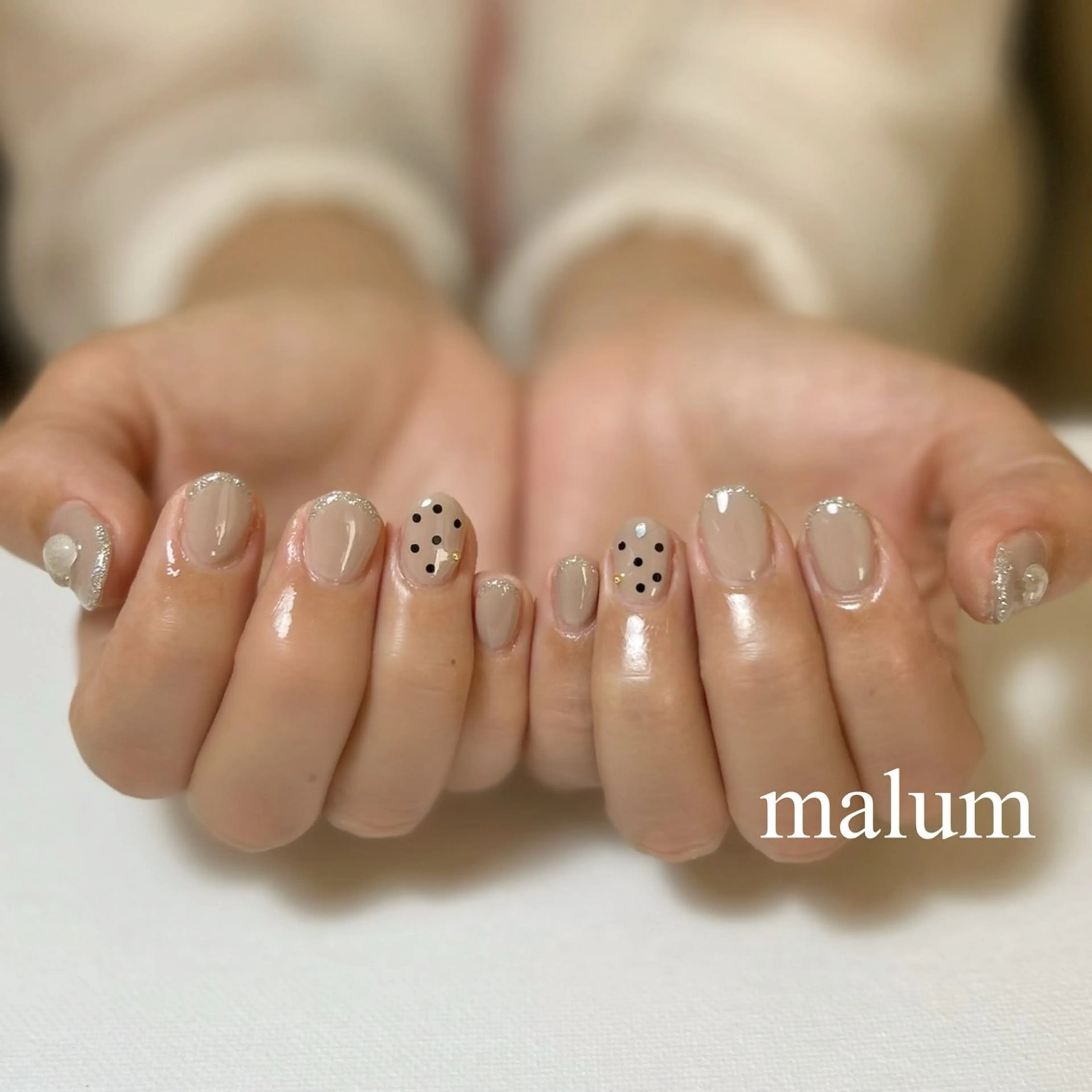 ネイル ハンドネイル malum nailのネイルデザイン