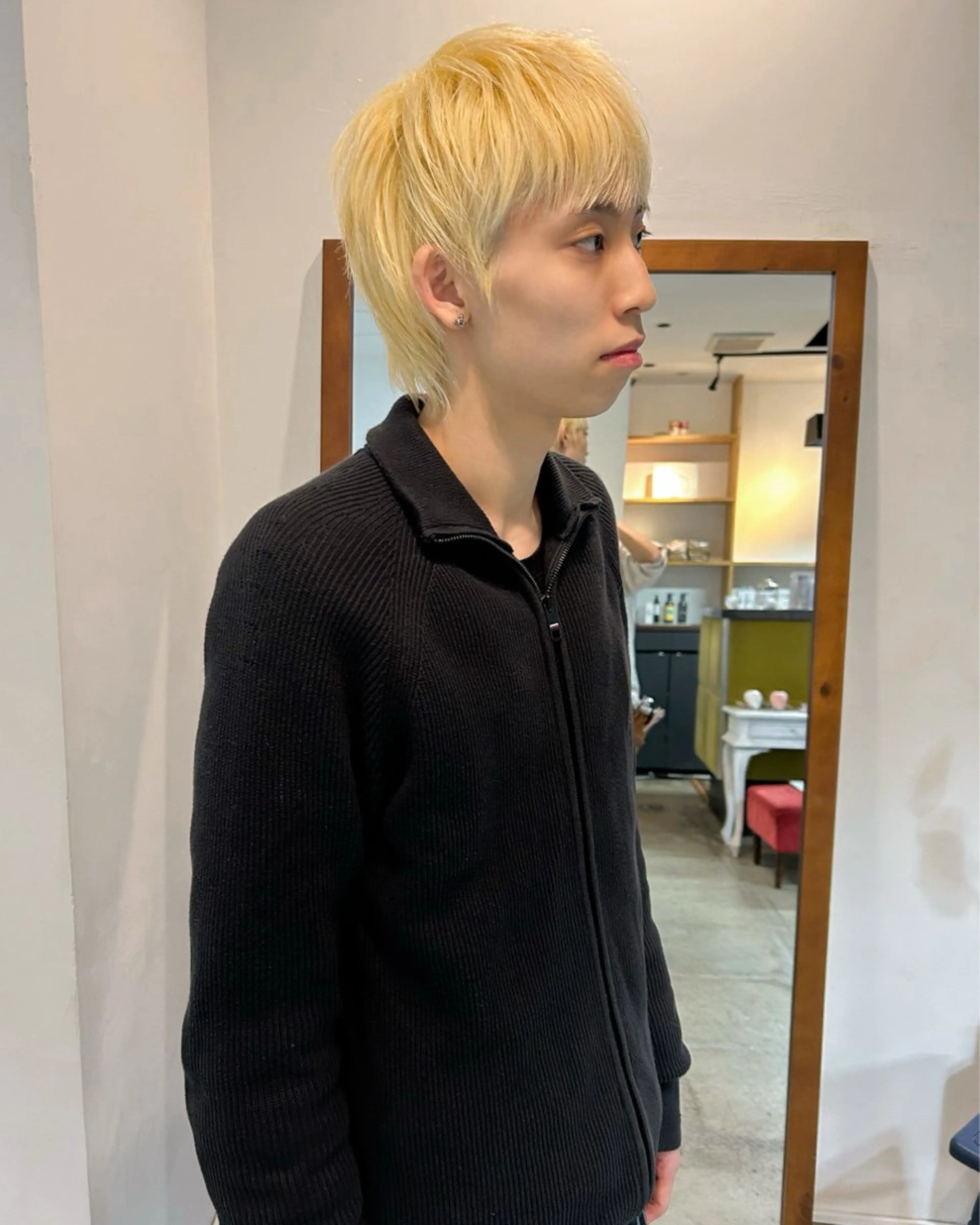 メンズ ヘアカラー 浅野 敬亮のヘアスタイル