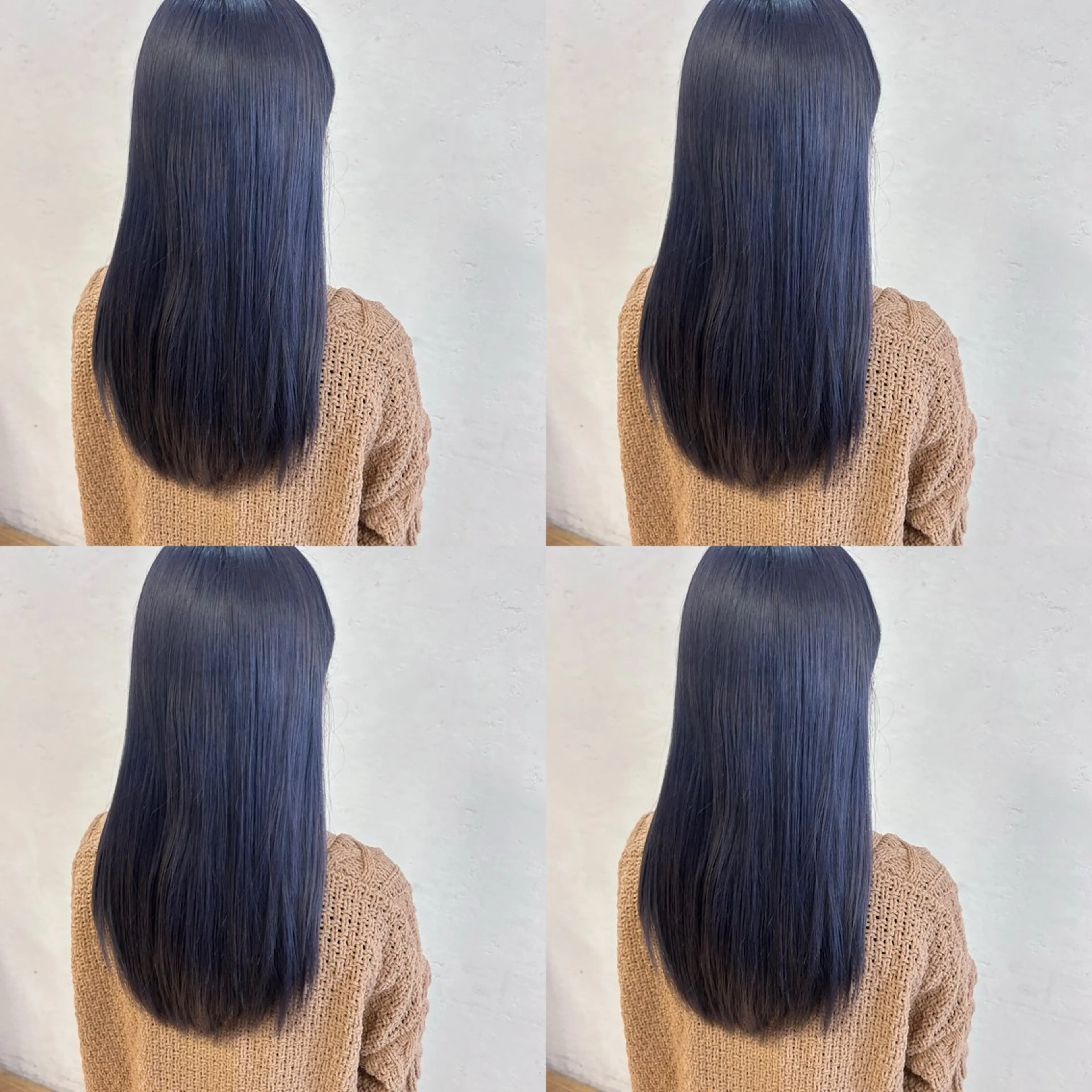 セミロング 河口 友里のヘアスタイル