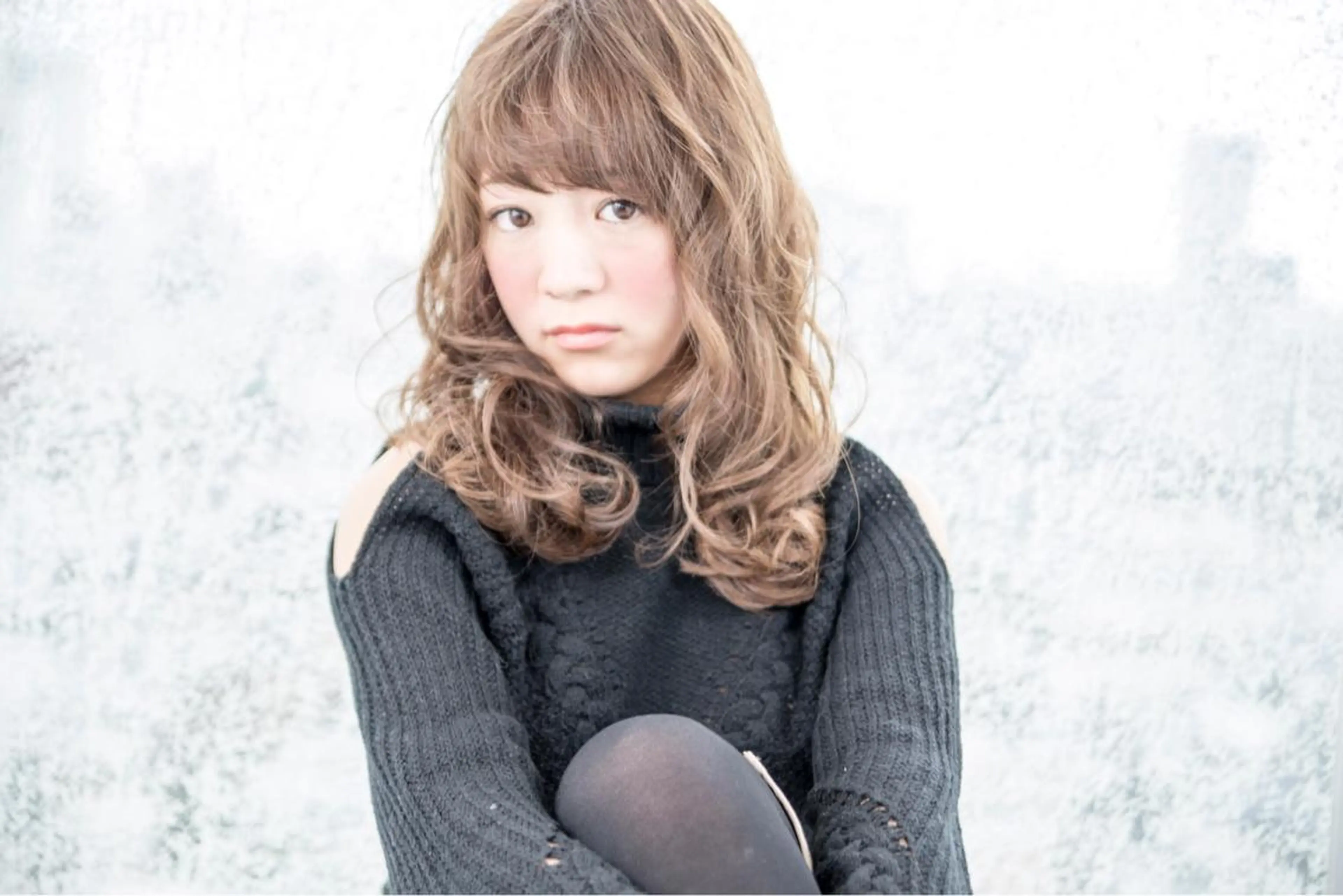 セミロング ロング カラー Re:ta Hair 飯田淳平のヘアスタイル