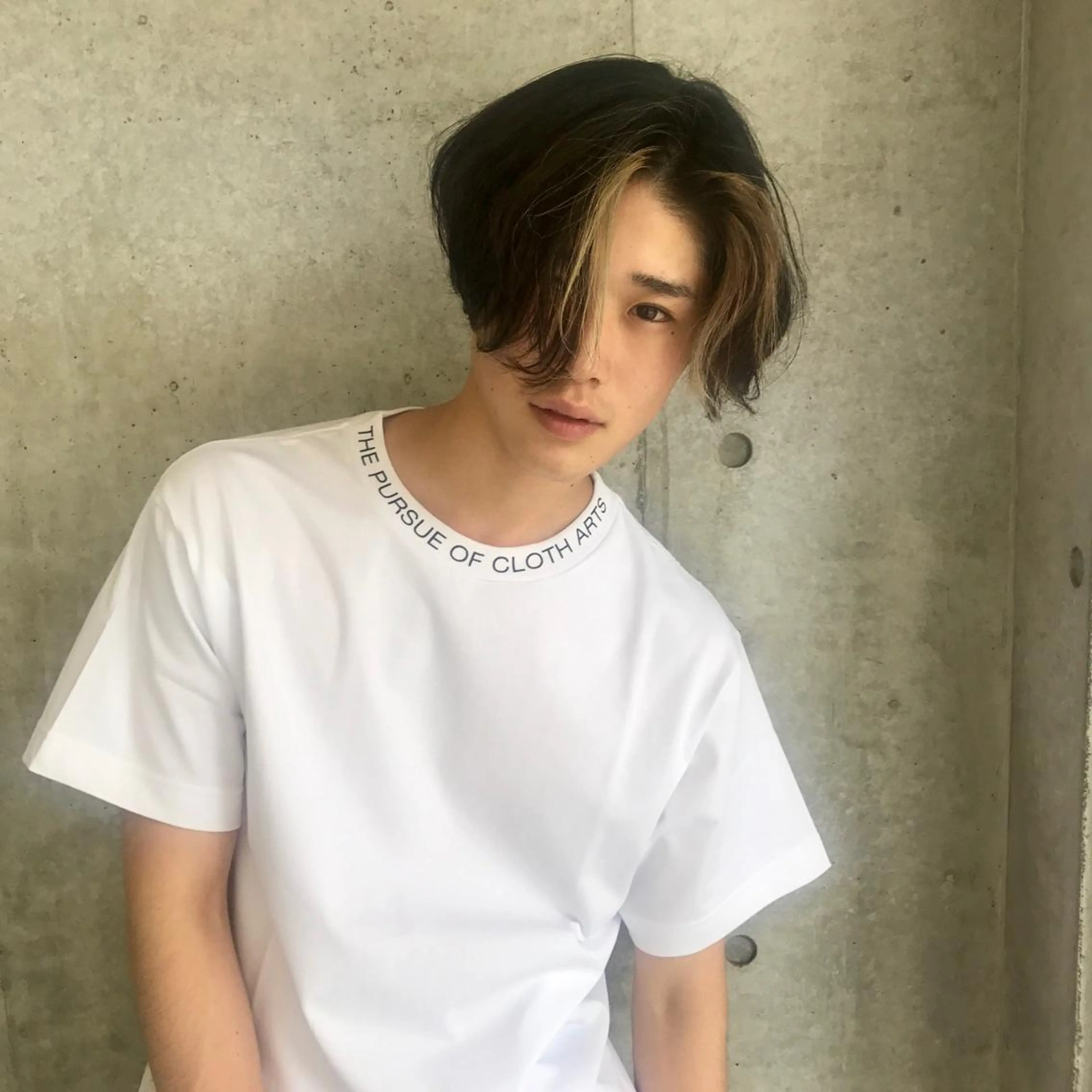 ミディアム メンズ マッシュ 住本 大明のヘアスタイル