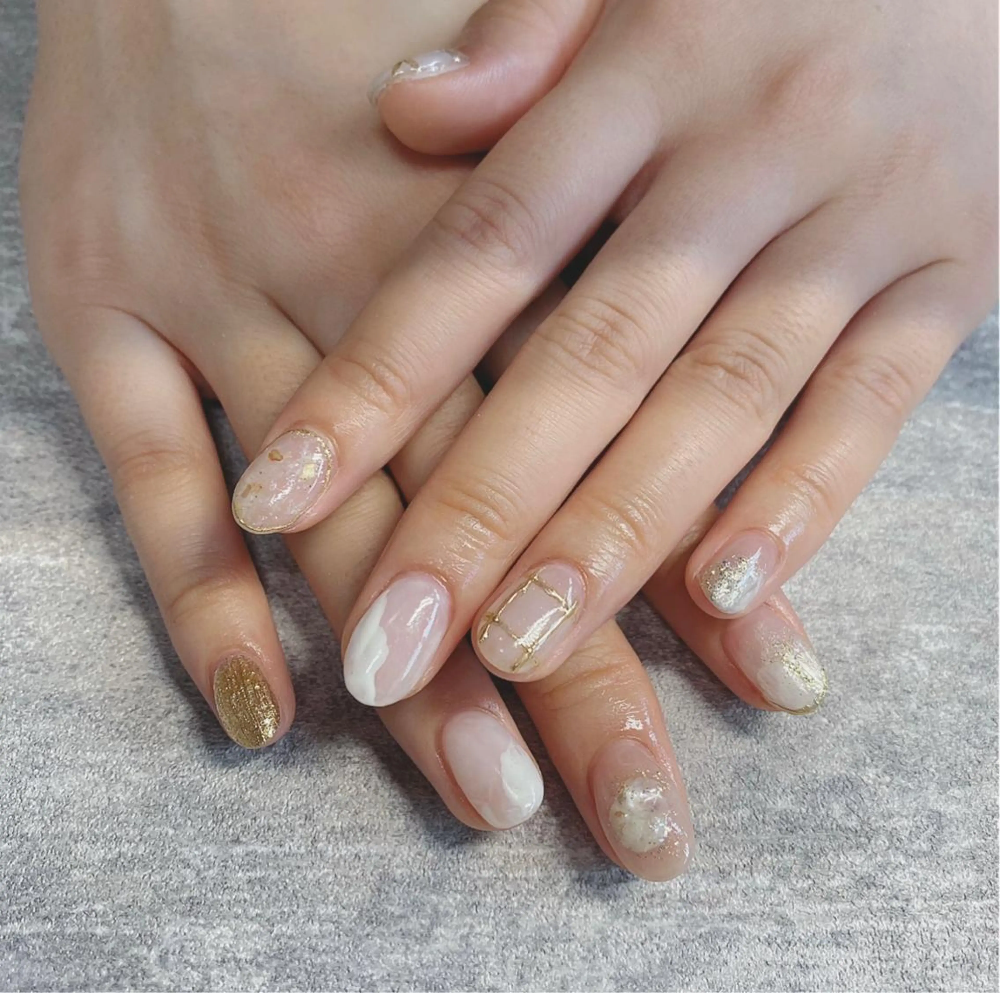 ネイル ハンドネイル 𝑺 𝒏𝒂𝒊𝒍✳︎のネイルデザイン