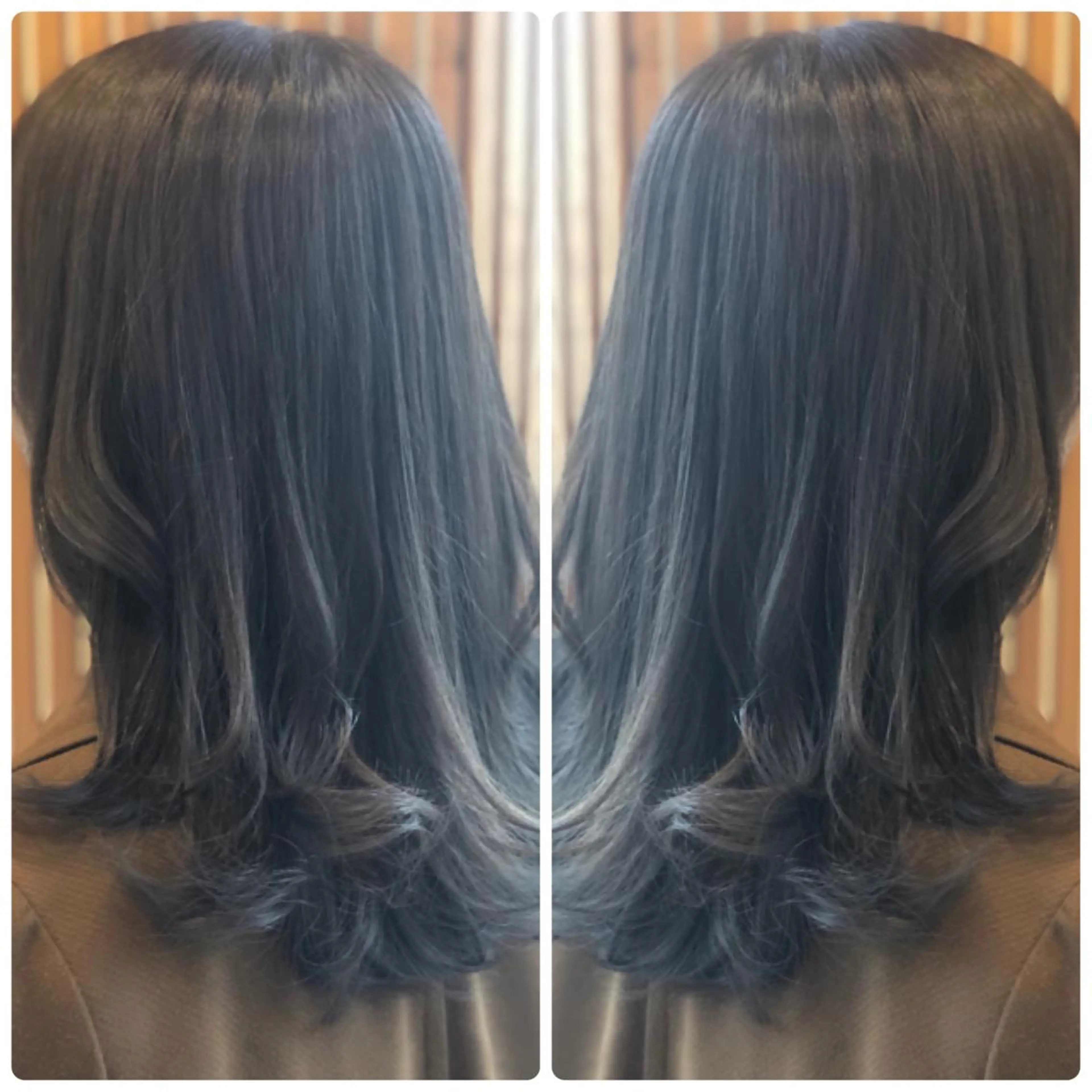 セミロング カラー アッシュ ヘアカラー トリートメント 小山内 龍一郎 店長のヘアスタイル