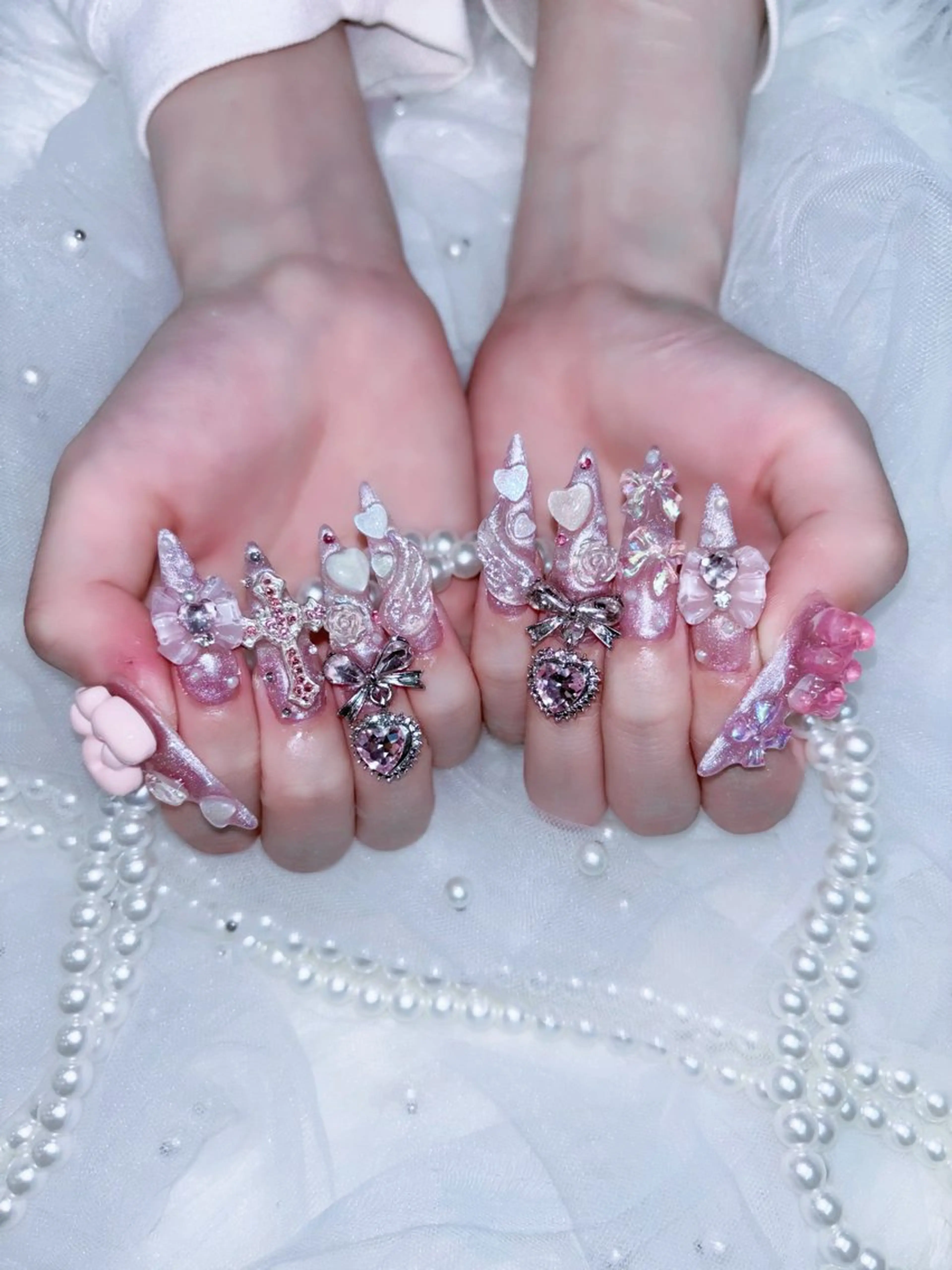 🌟長さだし、アートやり放題、パーツつけ放題🌟の写真