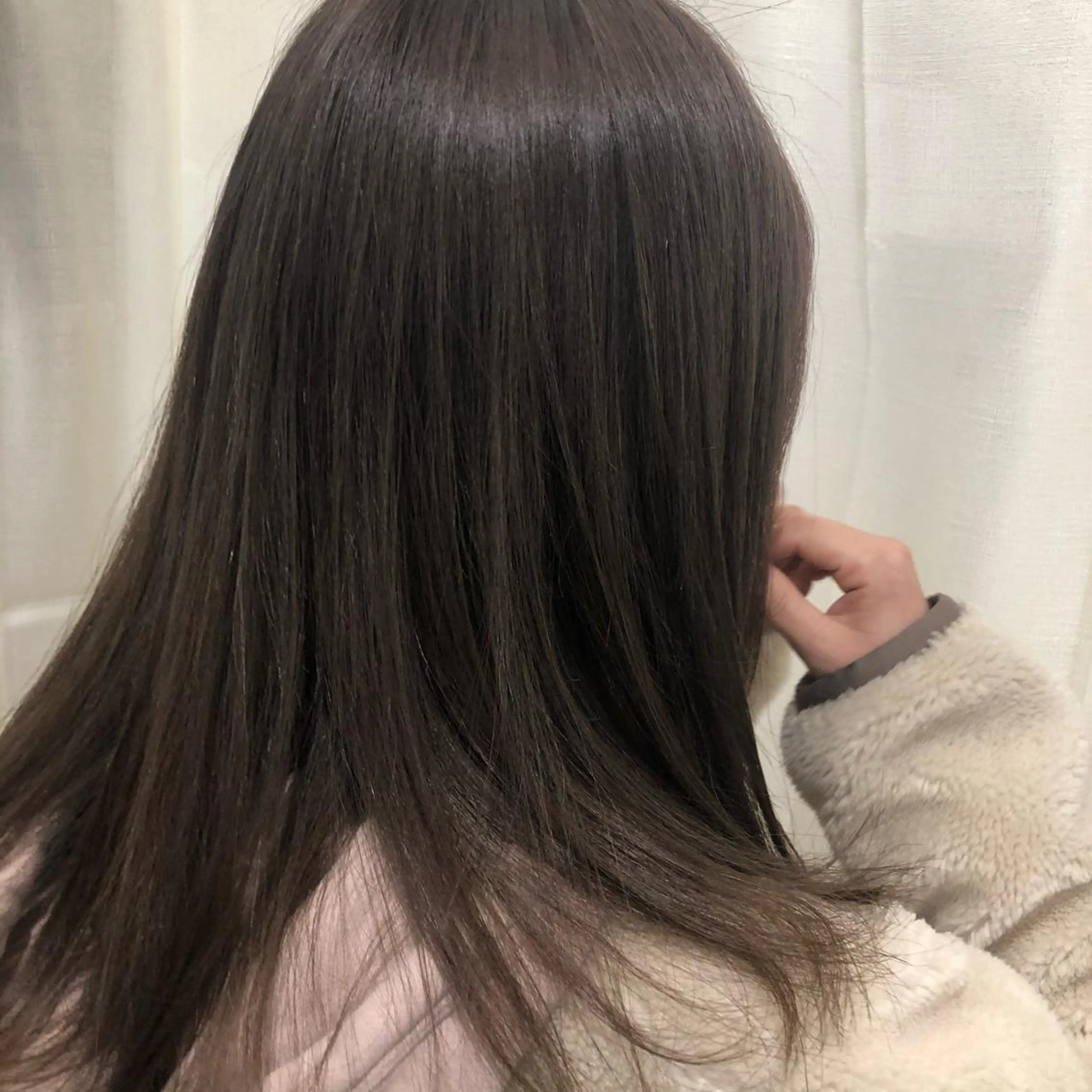 セミロング カラー カット ヘアカラー トリートメント hisano / ハイトーン･透明感のヘアスタイル