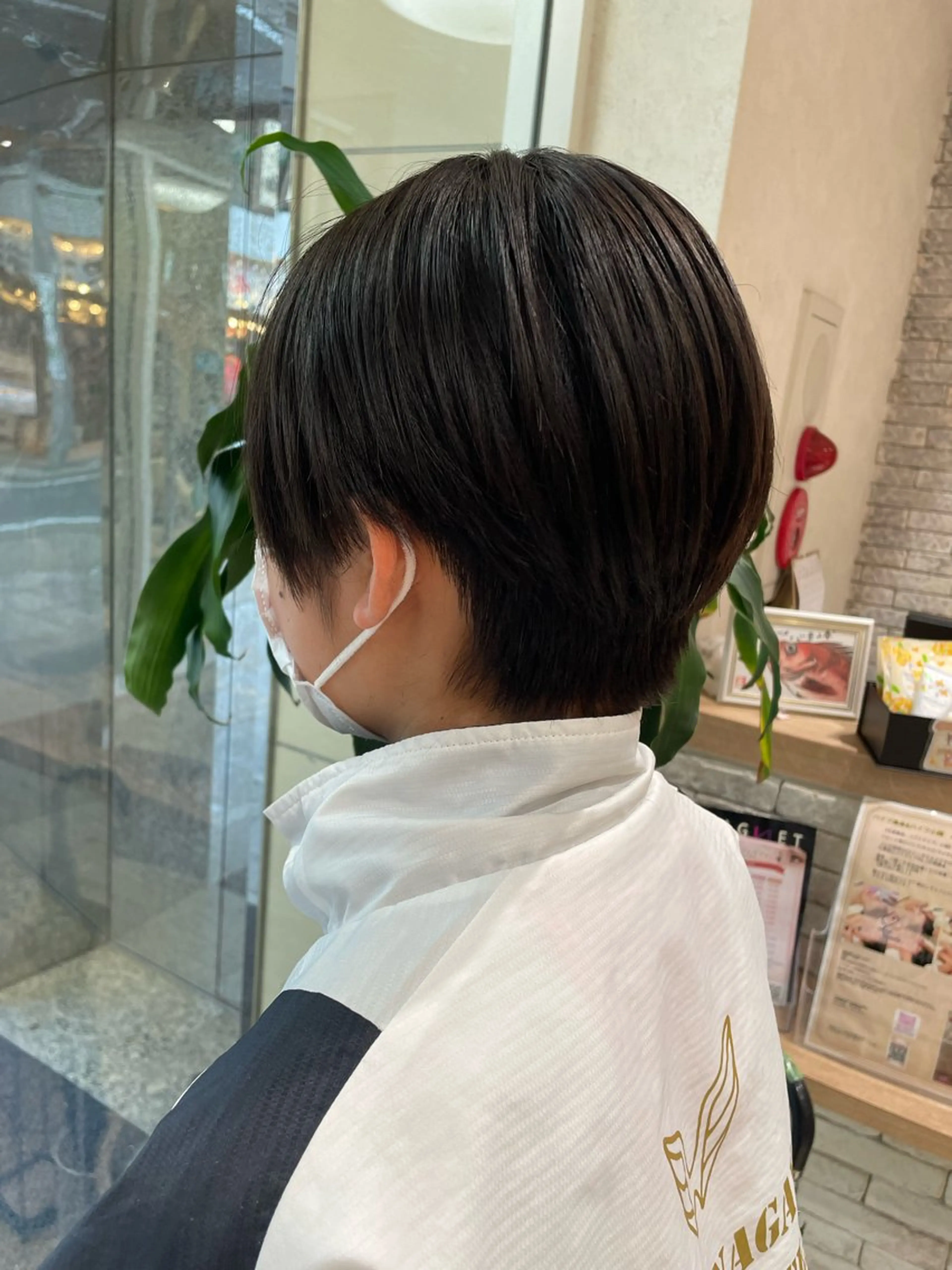 ショート カット レイヤー×ハイライト 🌷RINA🌷のヘアスタイル