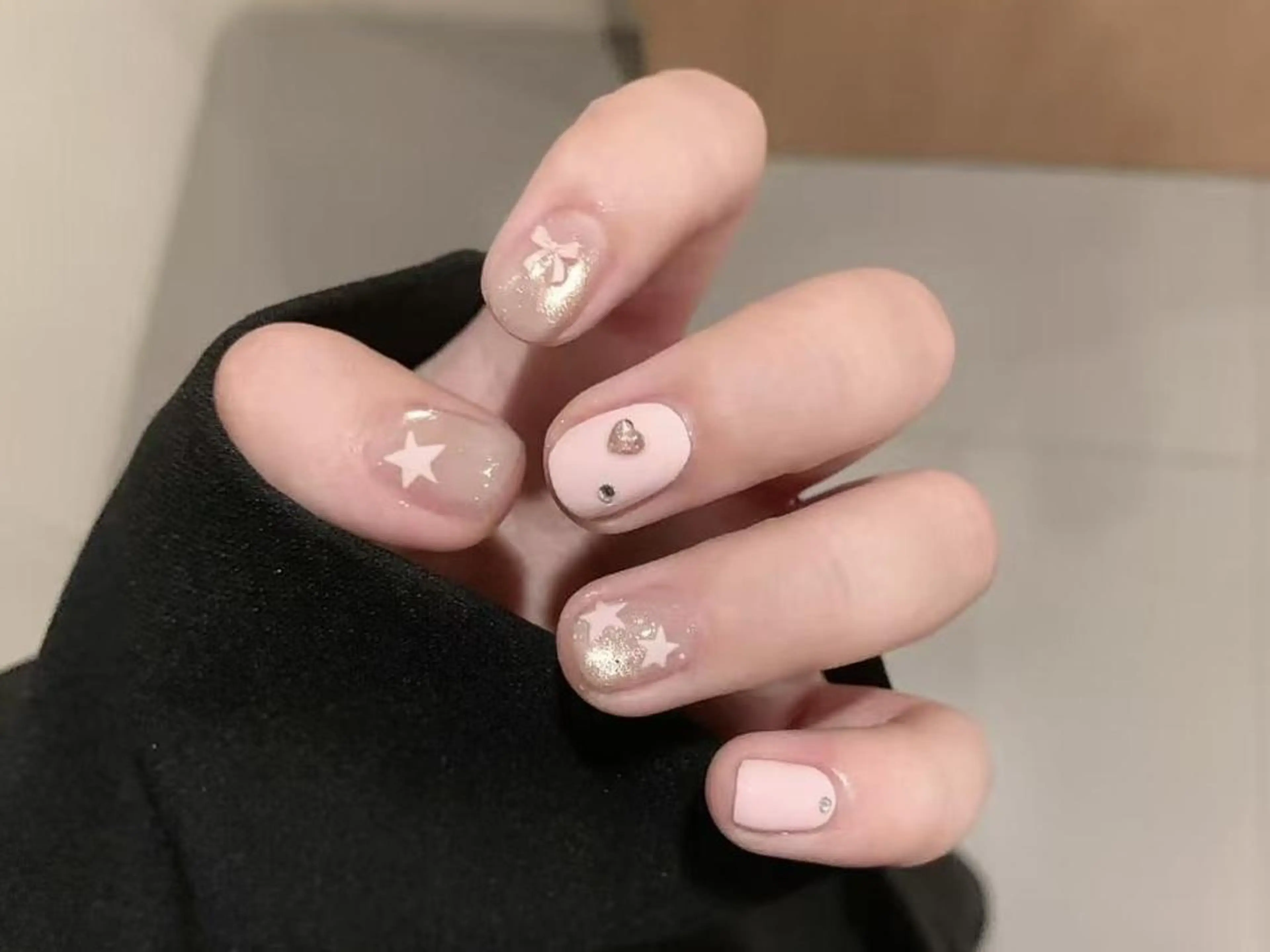 ショート ハンドネイル Kiranail 高円寺南口店のネイルデザイン