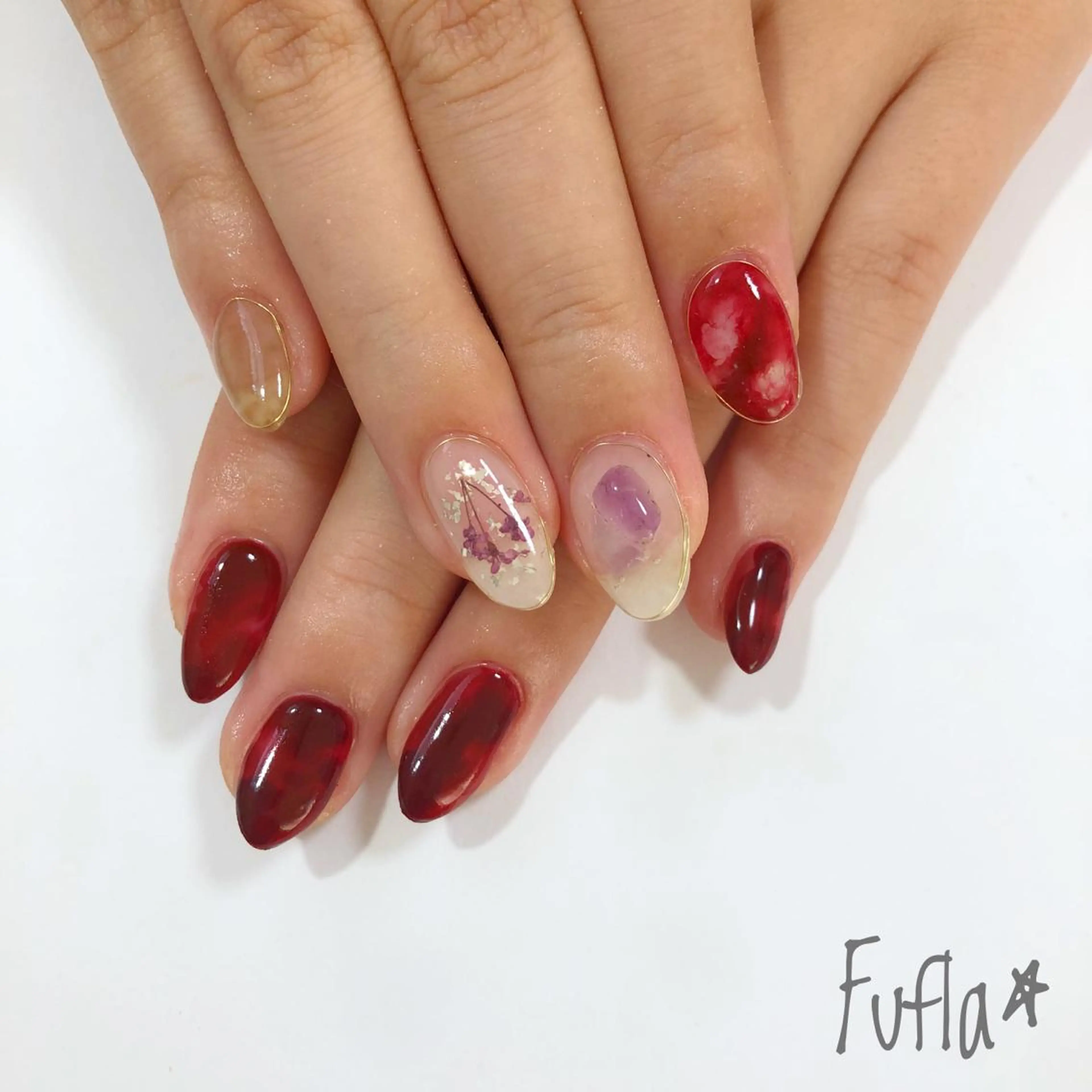ネイル プライベートサロン Fuflaのネイルデザイン