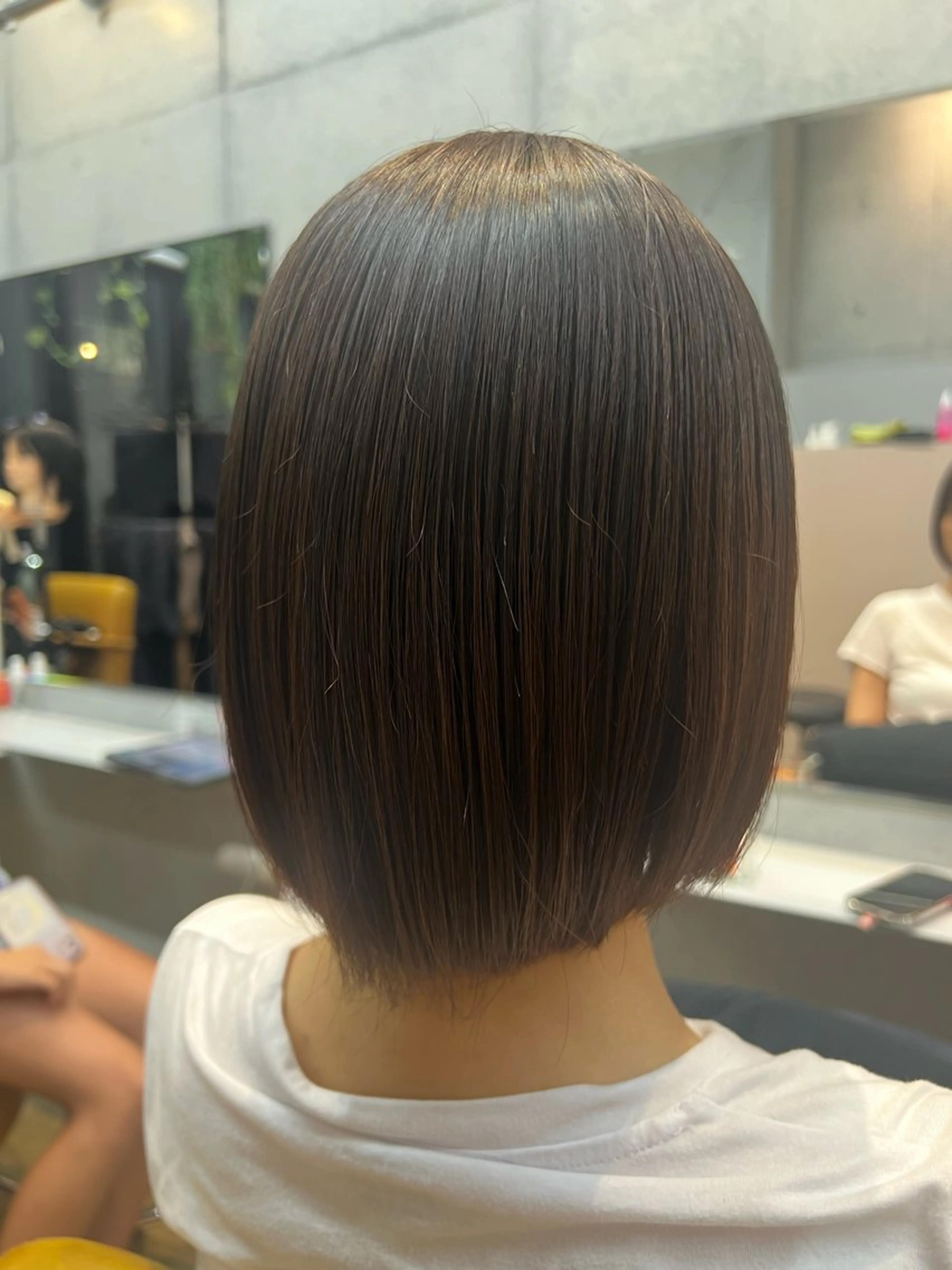 ミディアム カコ/レイヤーカット ヘアアレンジのヘアスタイル