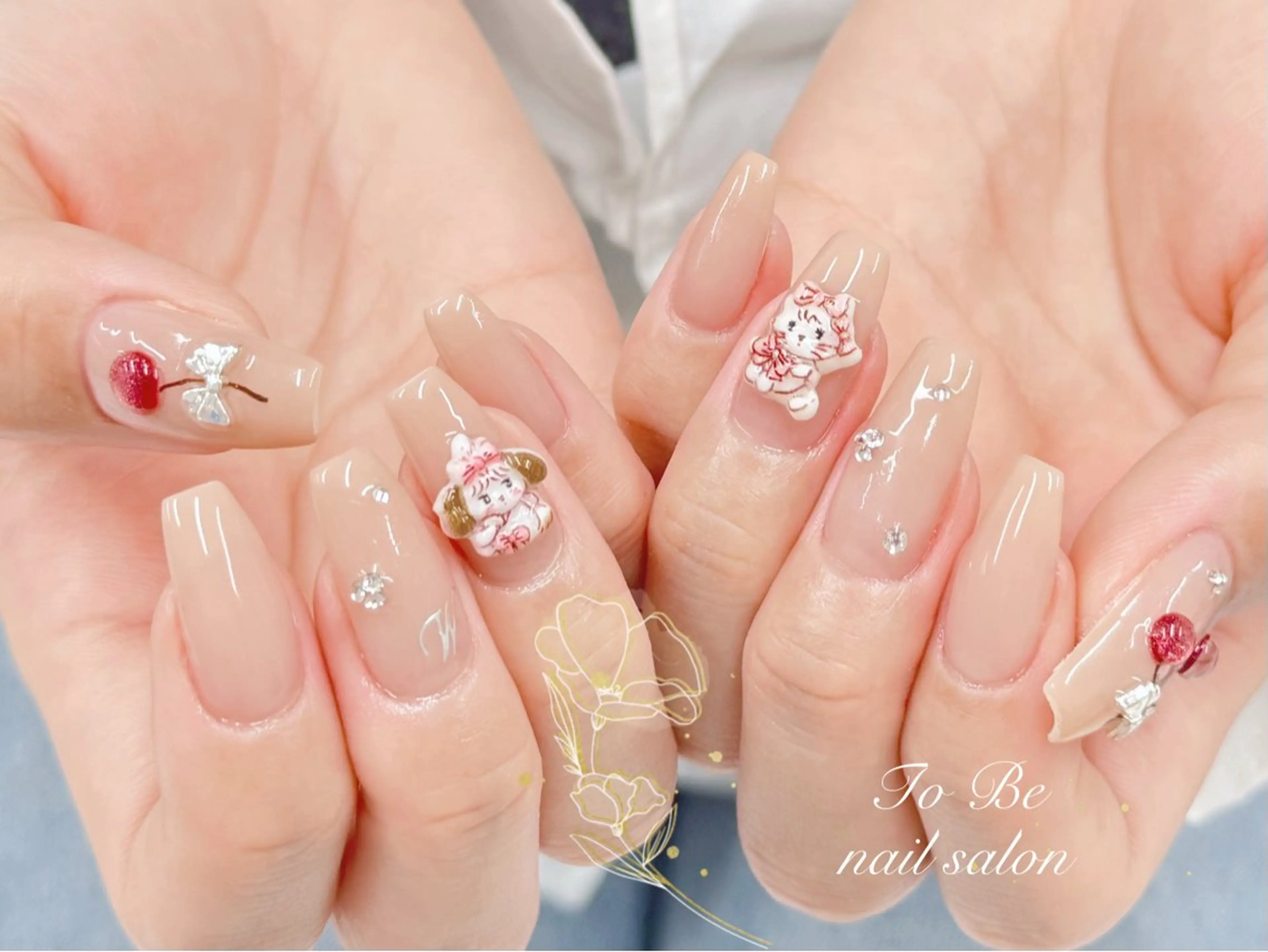 ネイル ハンドネイル Nail Salon To Be珈月のネイルデザイン
