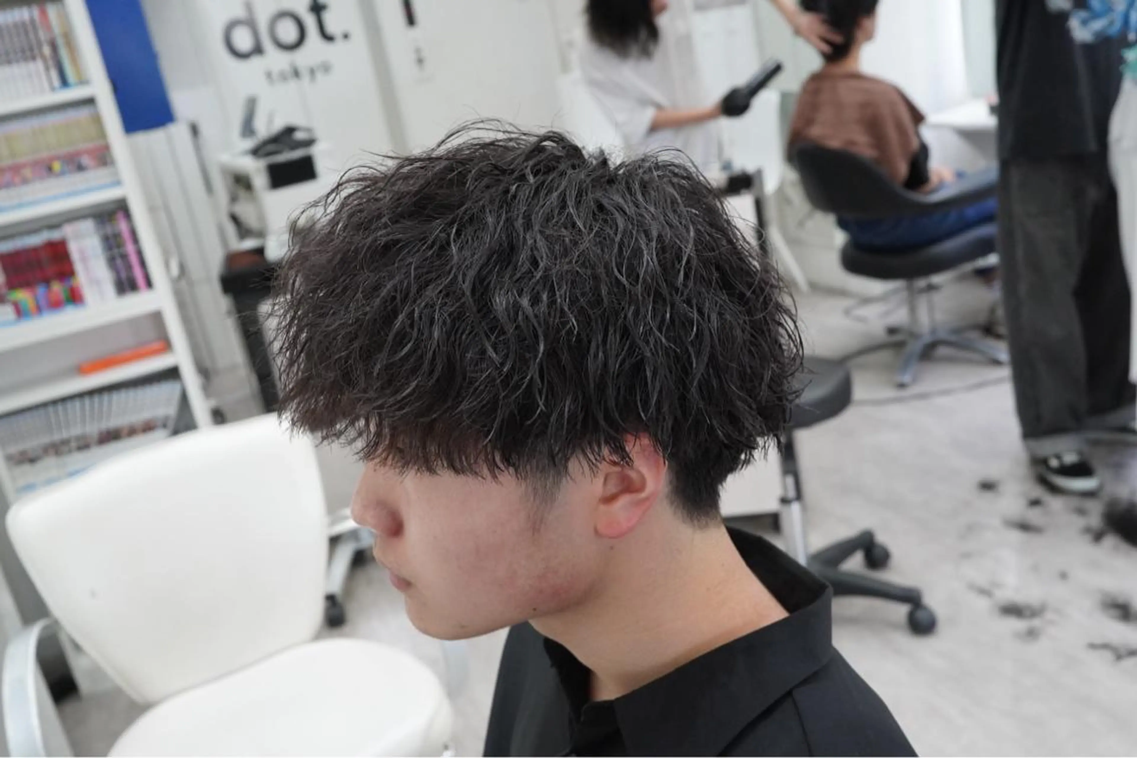 パーマ メンズ ✨️ツイスパ波巻き特 化小杉澪生✨️のヘアスタイル